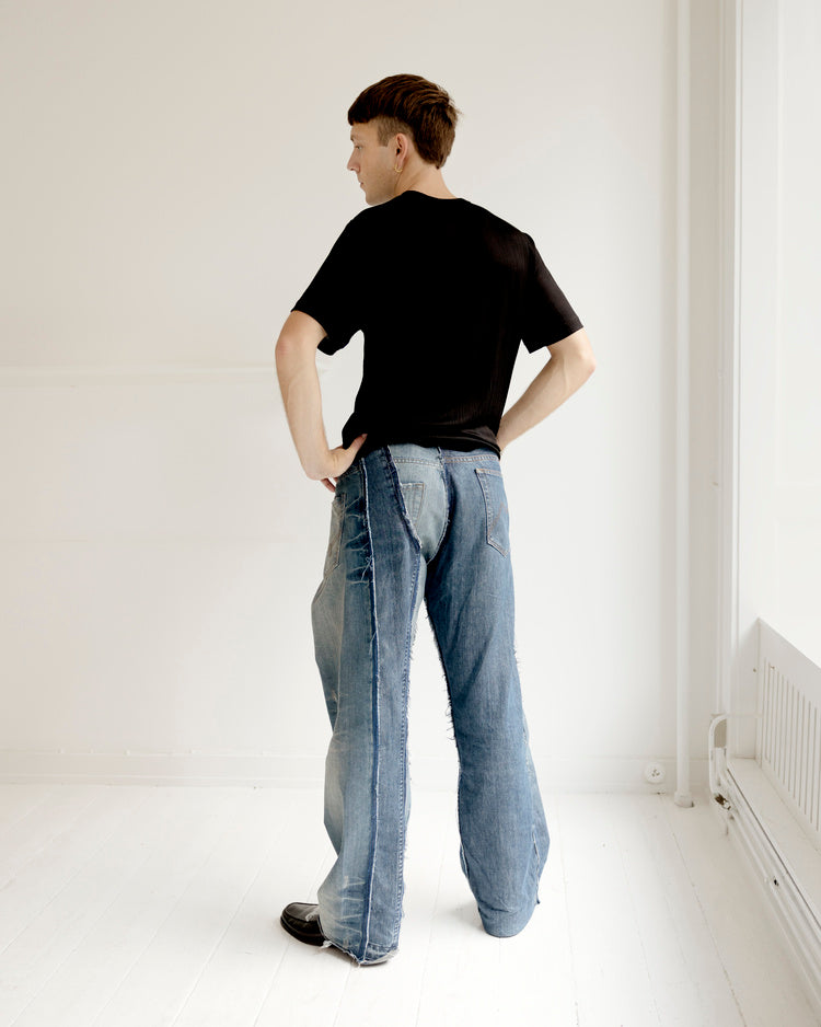 ADJUSTABLE DENIM JEANS - Studio Stars - katrine kjær