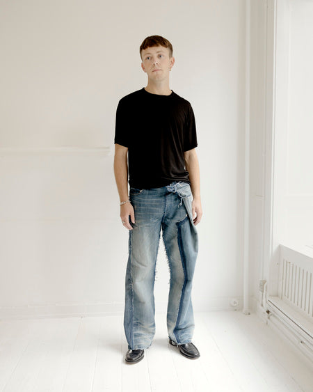 ADJUSTABLE DENIM JEANS - Studio Stars - katrine kjær