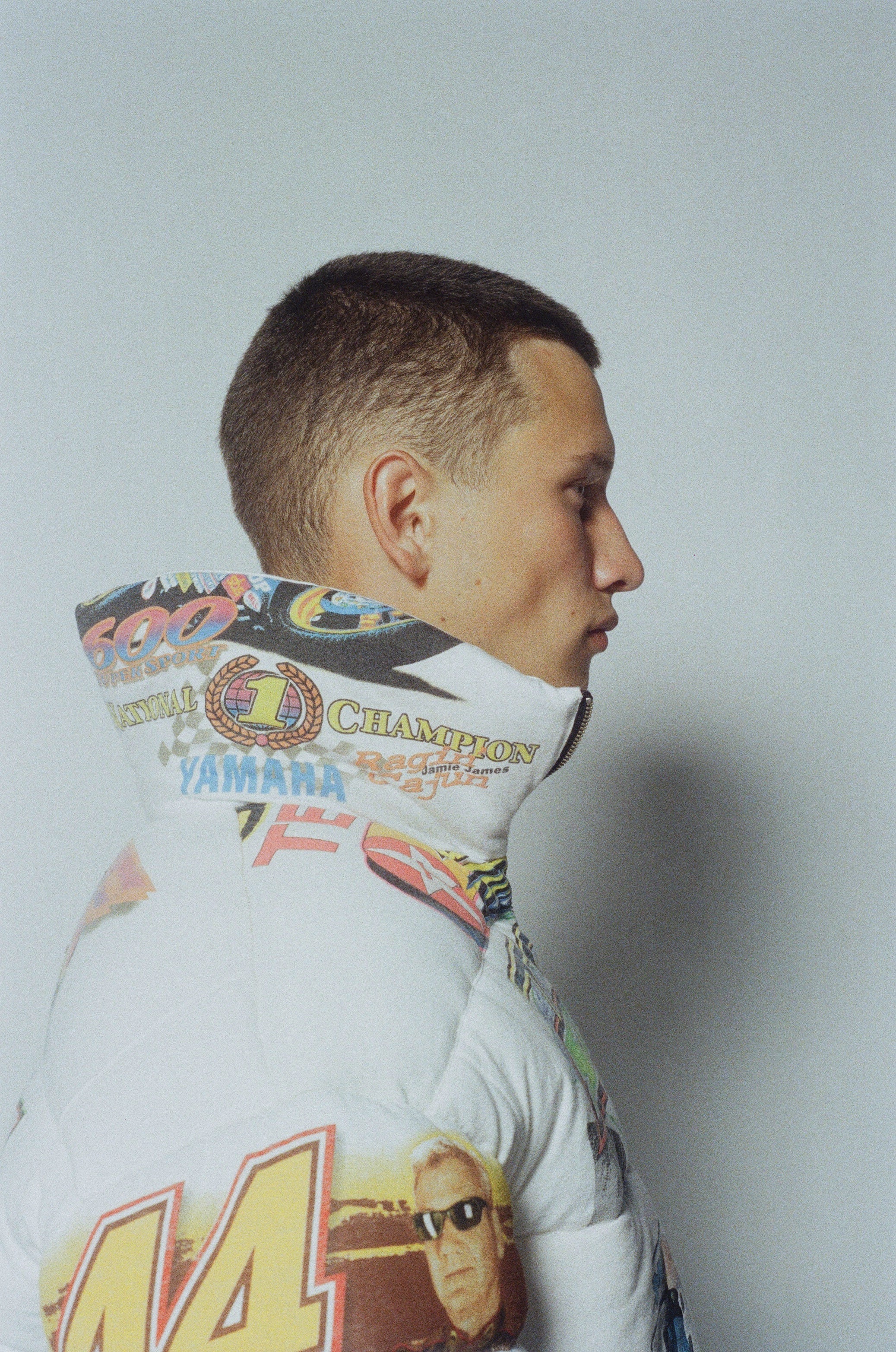 MOTORSPORT Reversible T-shirt Puffer Jacket NMB New York