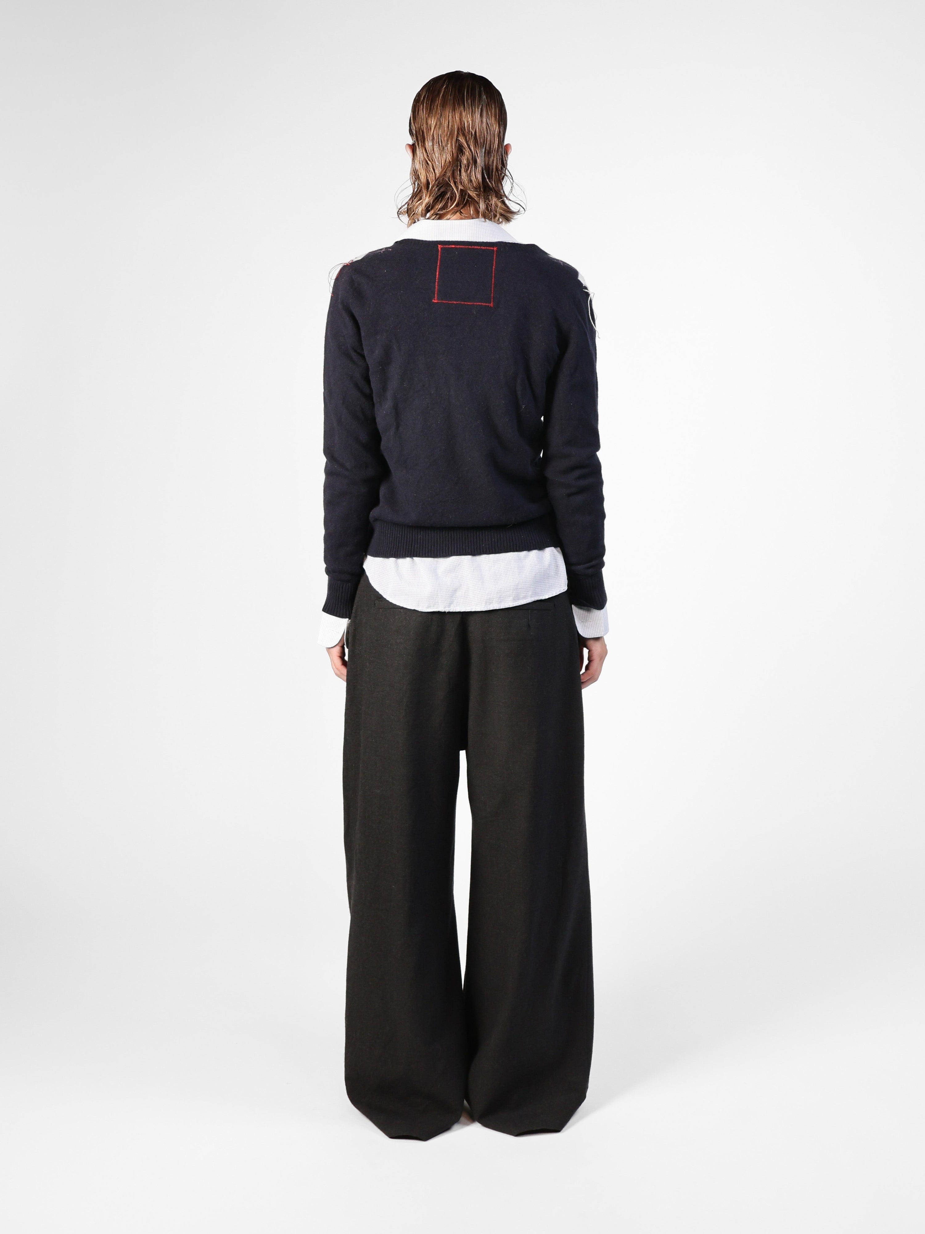 BLUE ARGYLE KNIT Studio Stars