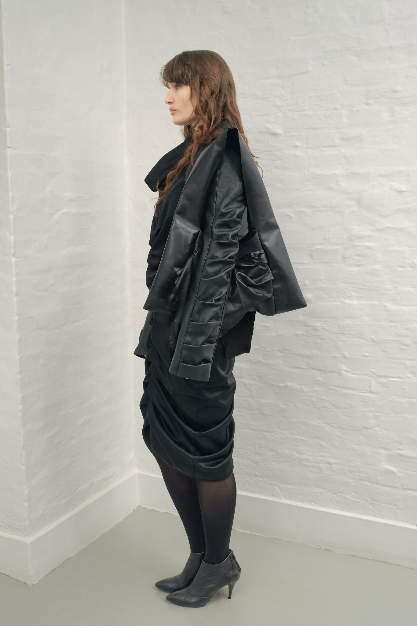 draped dress Sahrt