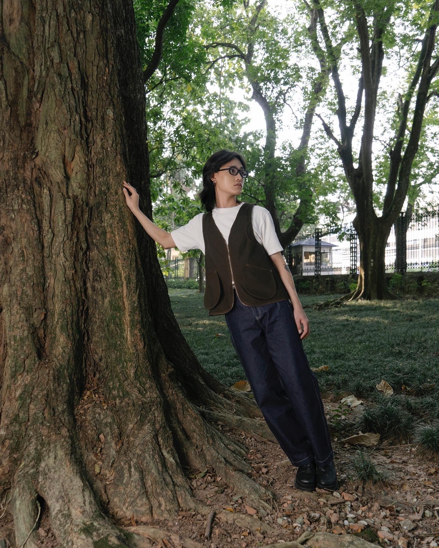 DOUBLE SIDESEAM DENIM PANTS MALE - Studio Stars - khe.hanoi