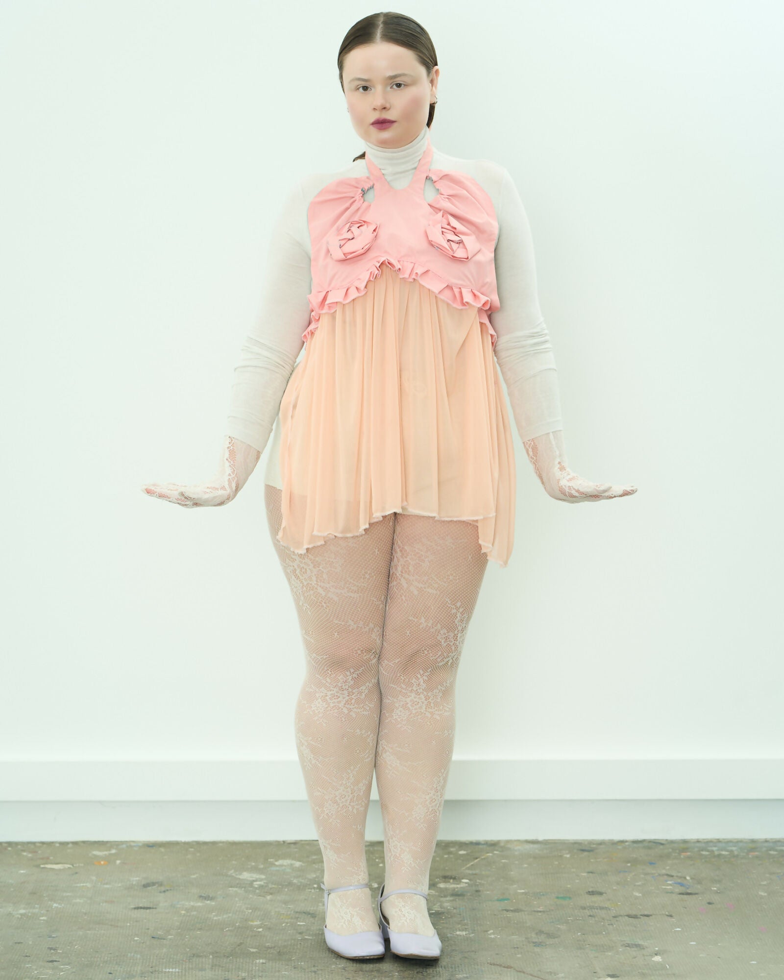 Butterfly Night Dress Maison Lili Brune