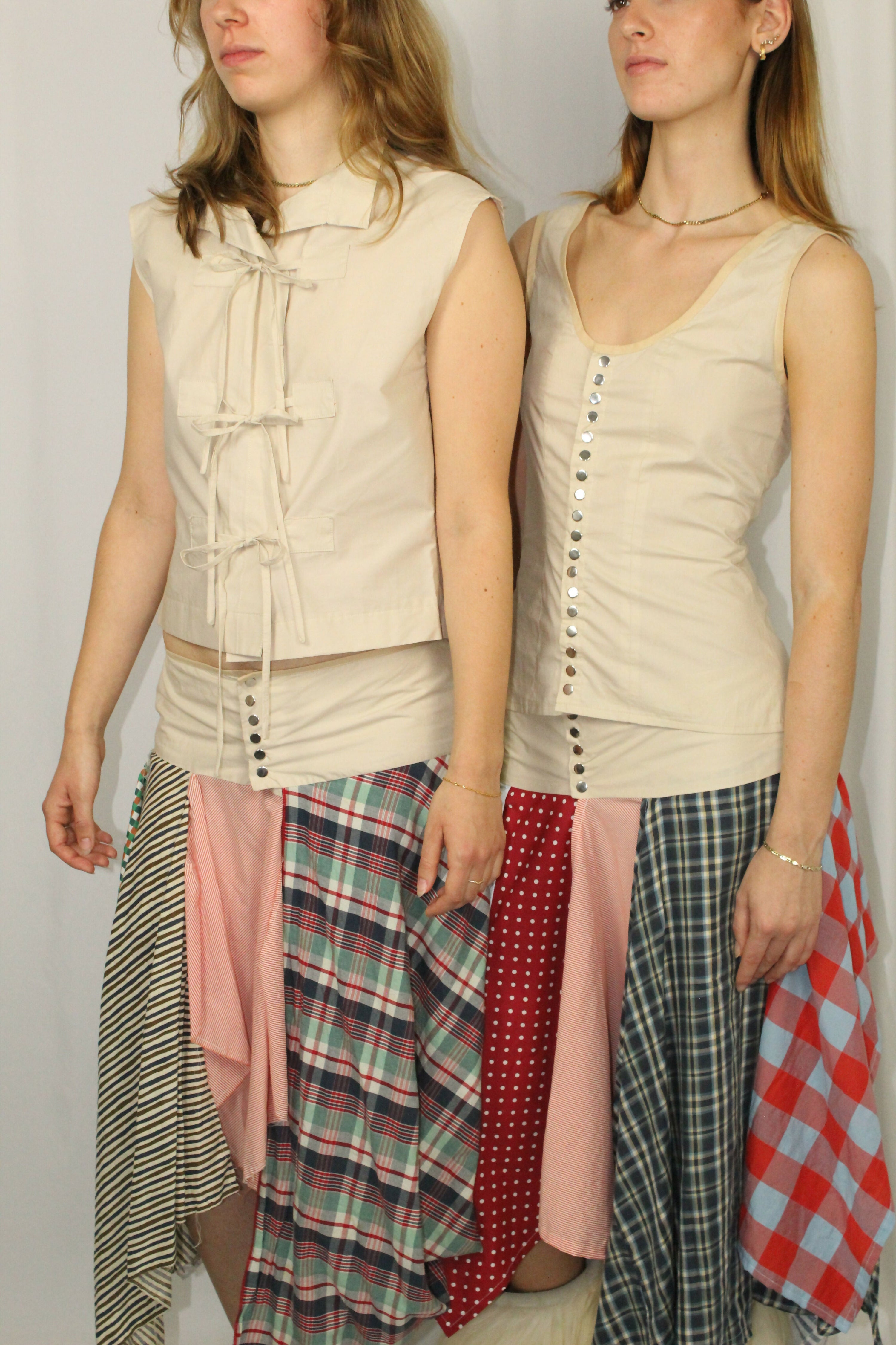 CHECK SKIRT no. 2 Studio Stars