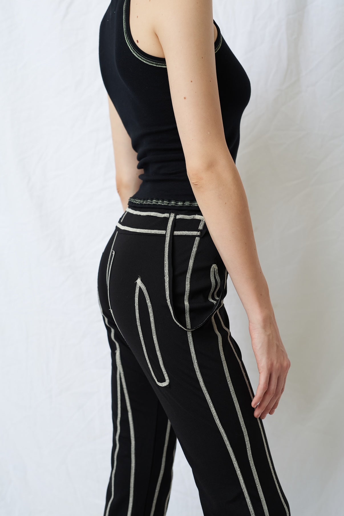 Wasteno jersey trousers Aporeei