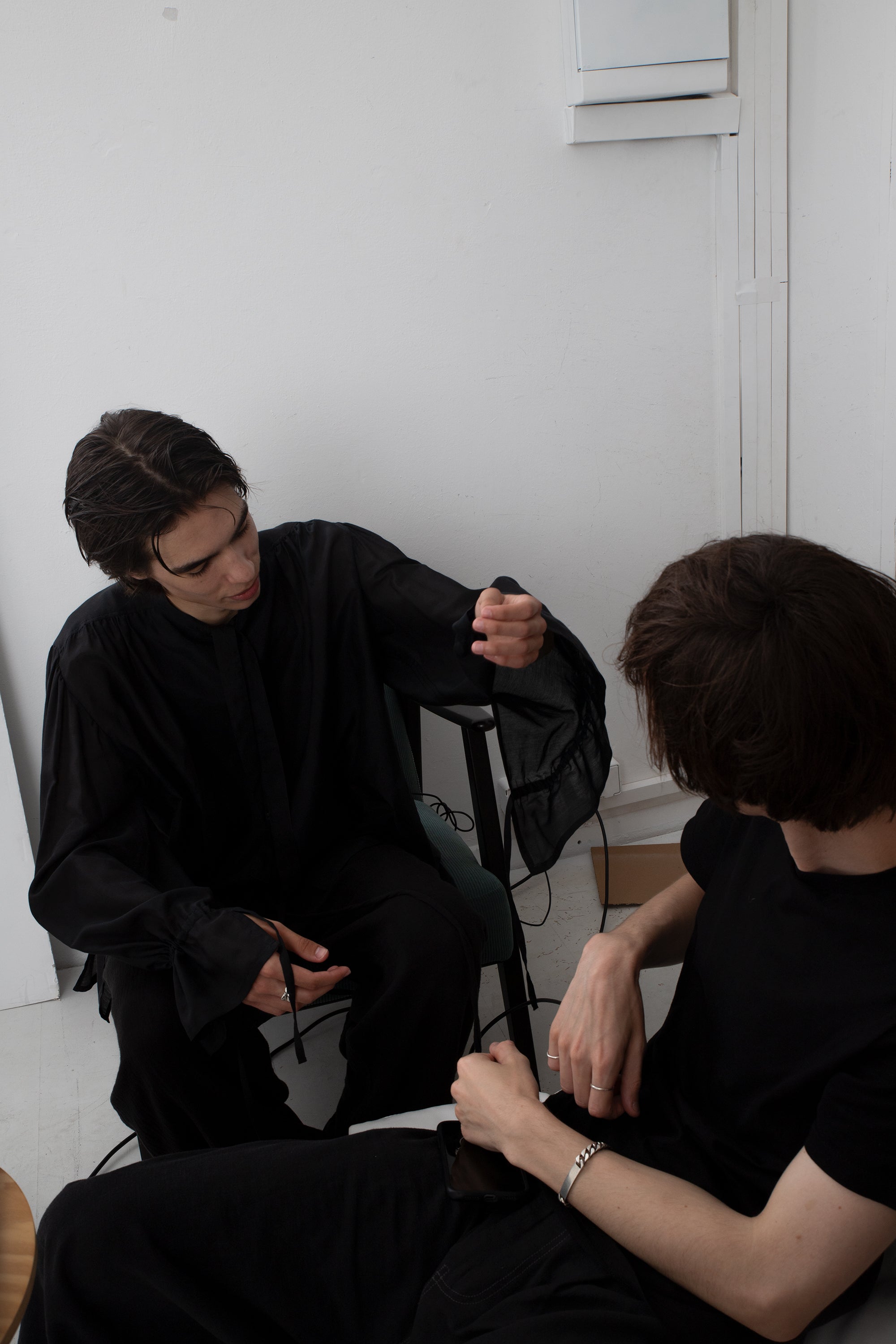 TRANSPARENT BATISTE SHIRT Orter