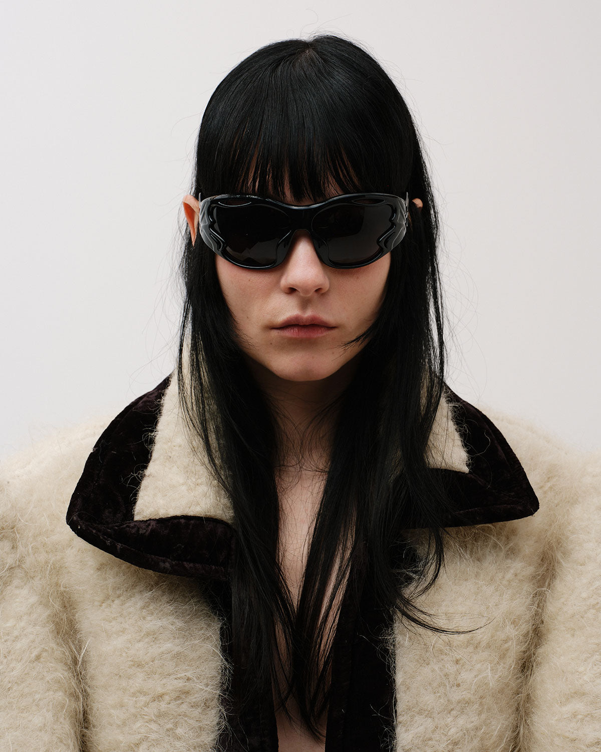 006-C-34 MÓ Evade Derien Black Glasses Studio Stars