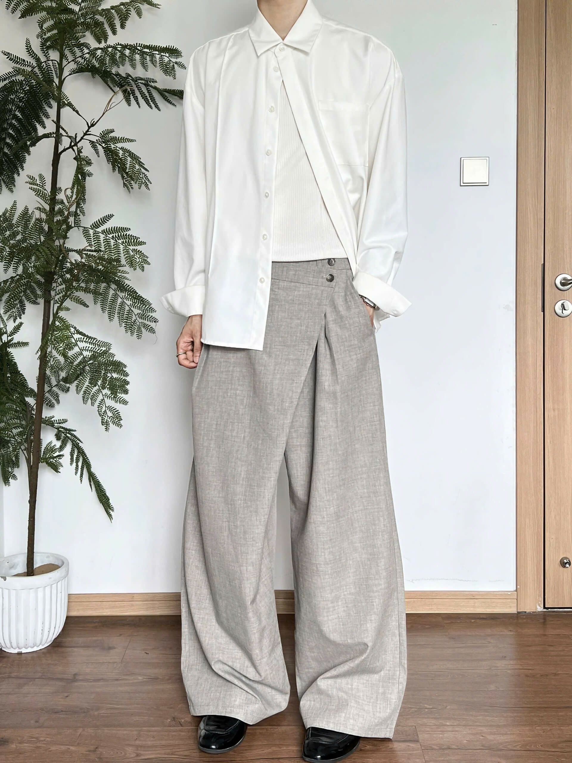 Asymmetric Wrap Pants Studio Stars