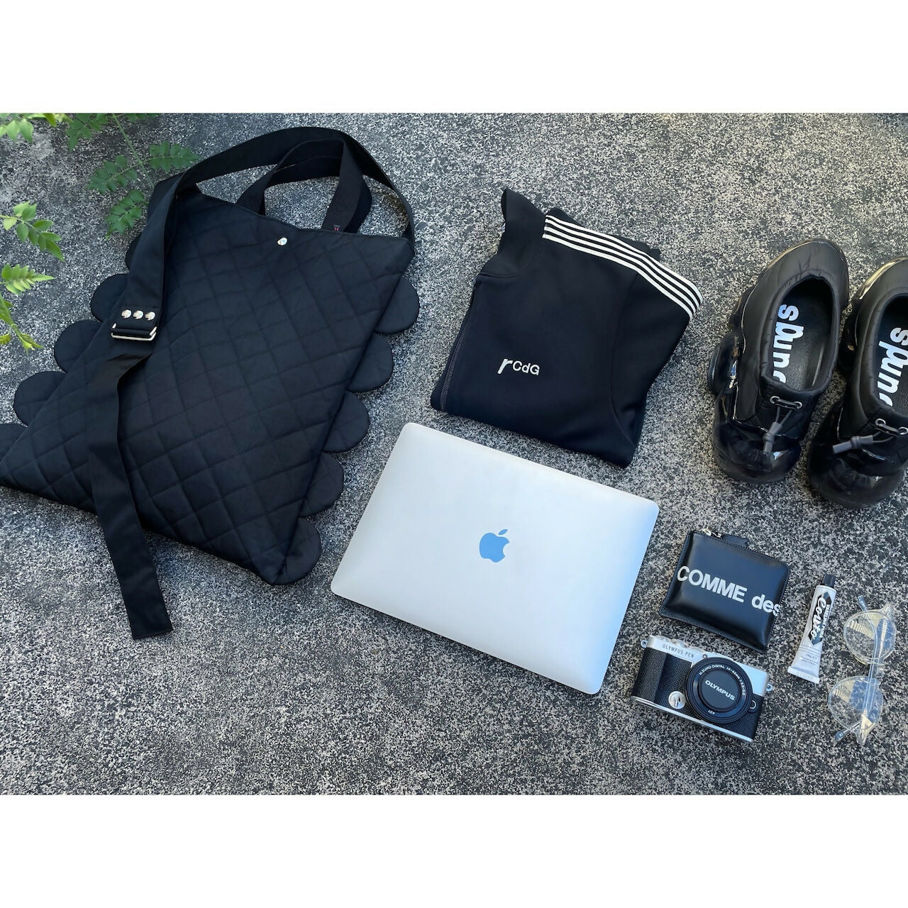 NYLON QUILTING BIG TOTE BAG Keiyamaguchi works