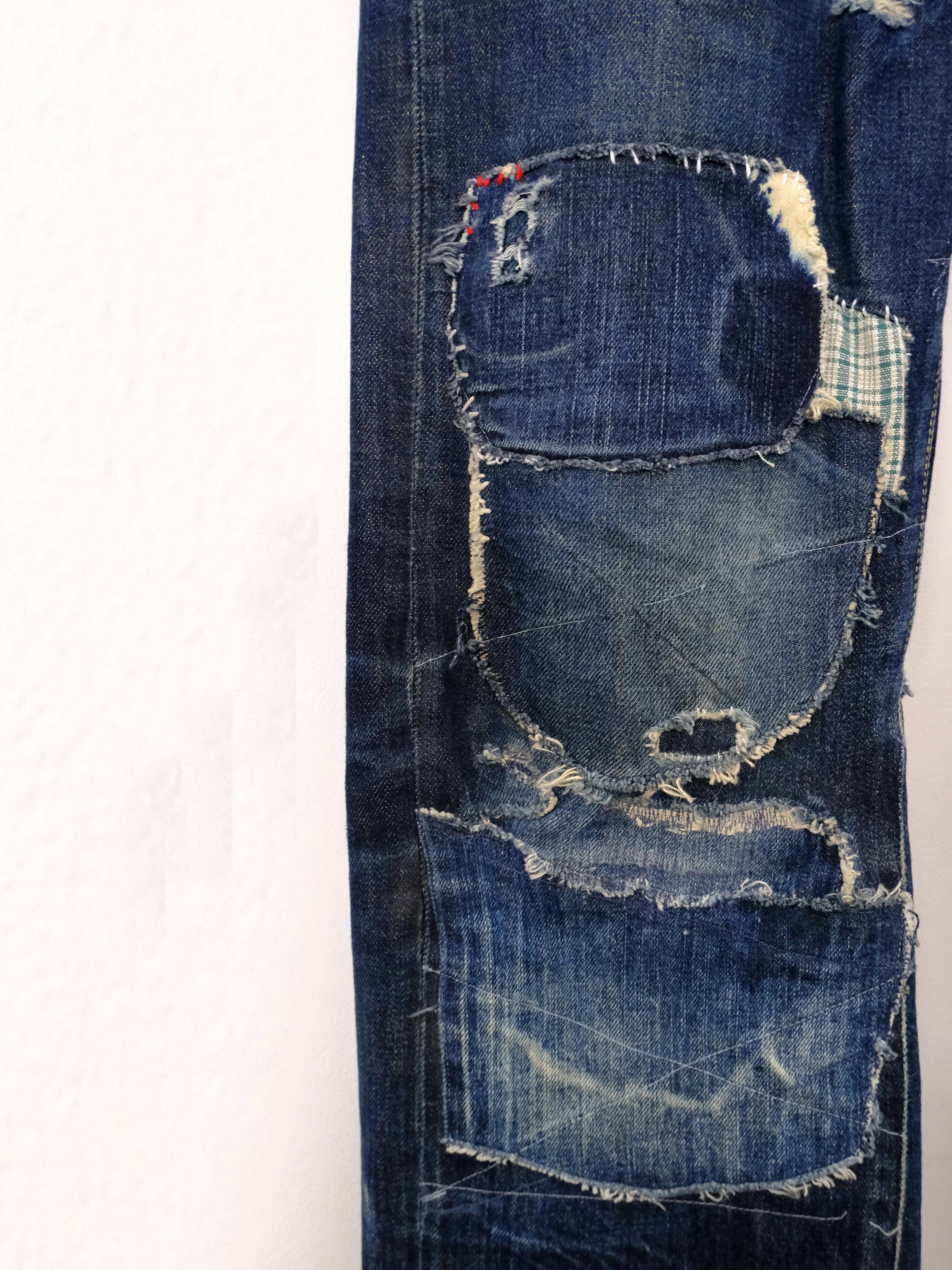 Japanese Patchwork Selvedge Denim Jeans Studio Stars