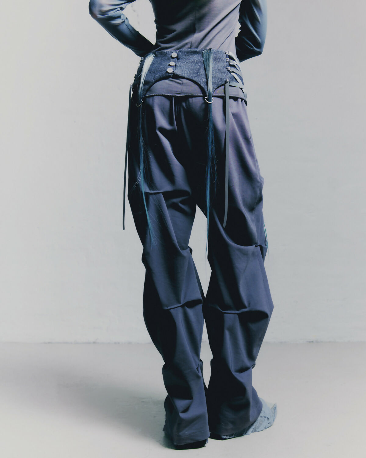 Pantalon Drape NIGHT Halo Labels