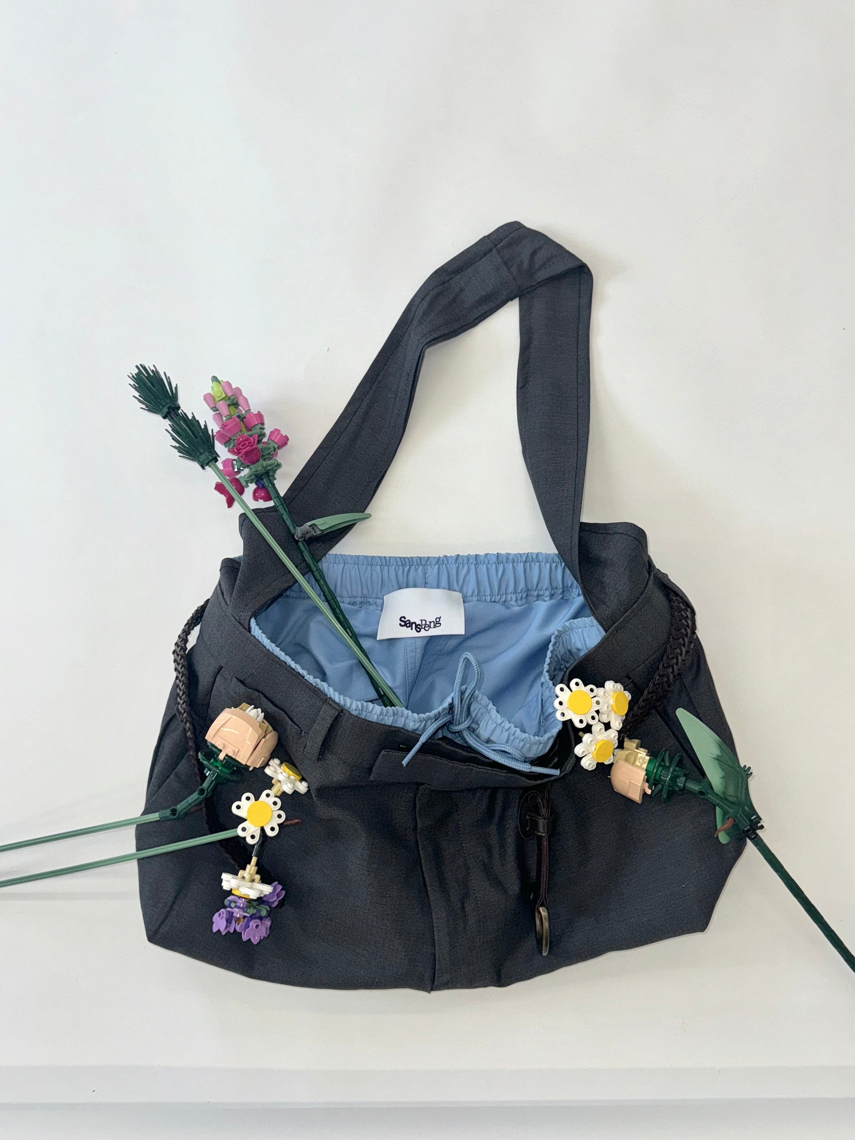 Upcy Trouser Bag (Grey-Blue) Studio Stars