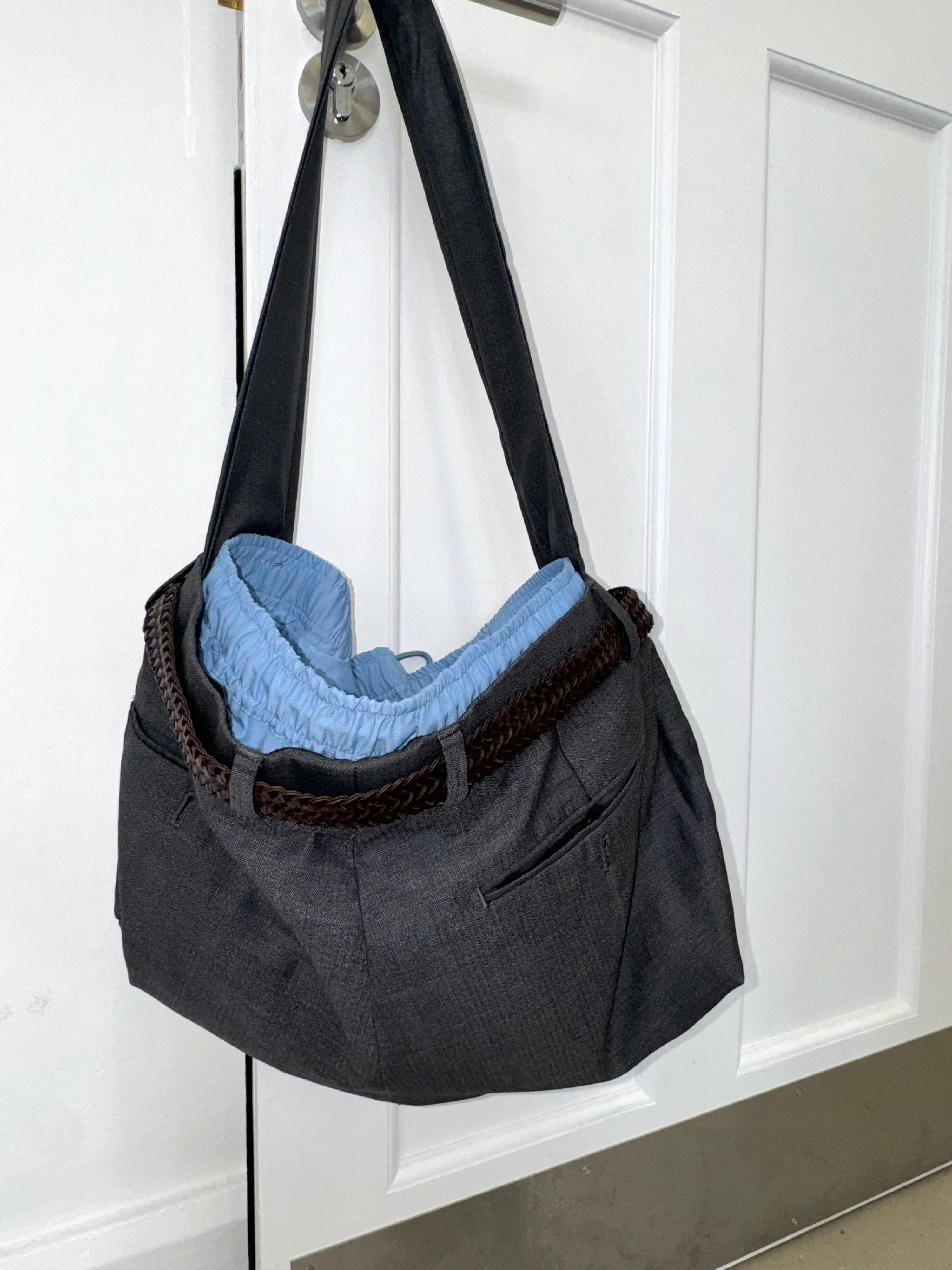 Upcy Trouser Bag (Grey-Blue) Studio Stars