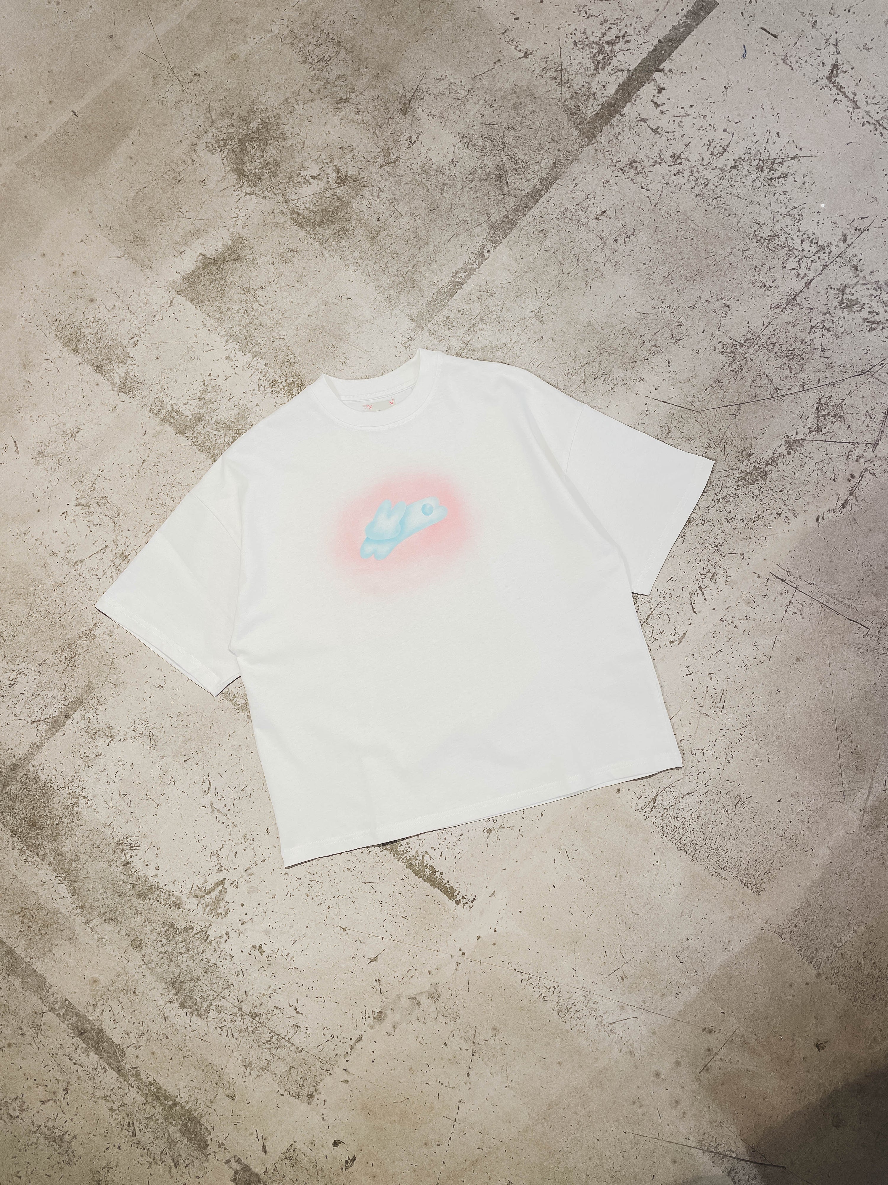 AIRBRUSH TEE BUNNY 00ctmn