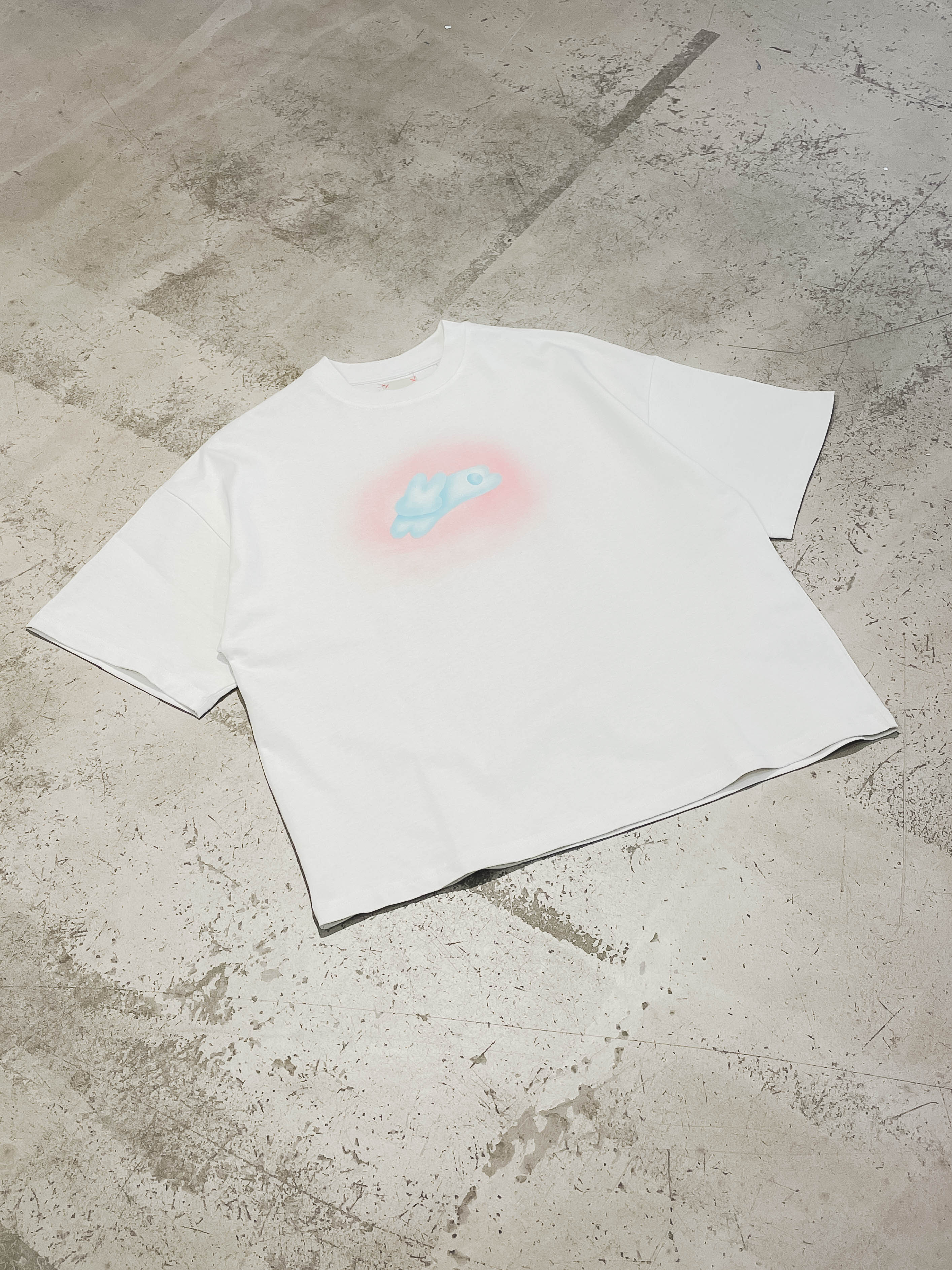 AIRBRUSH TEE BUNNY 00ctmn