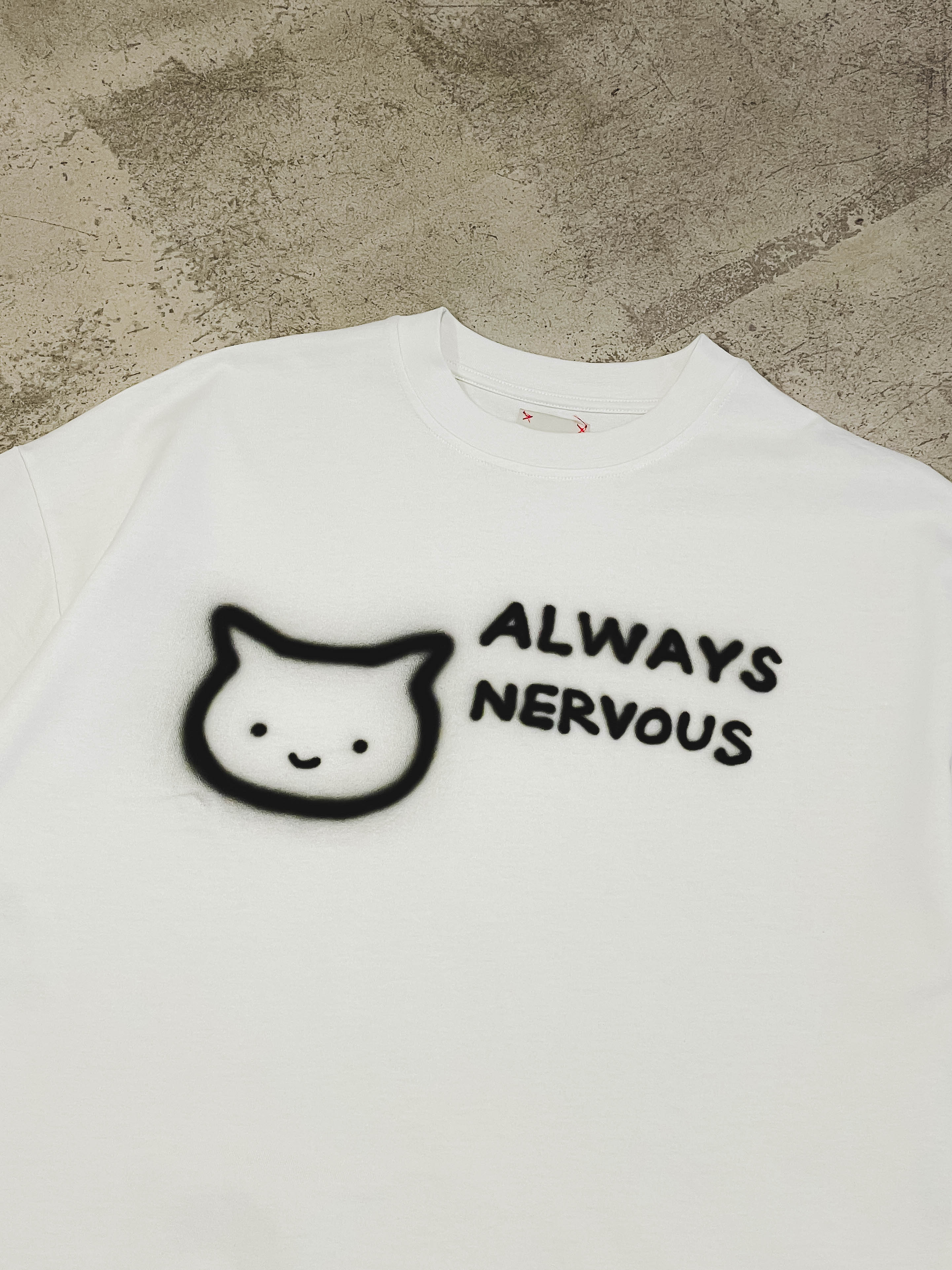 AIRBRUSH TEE NERVOUS 00ctmn