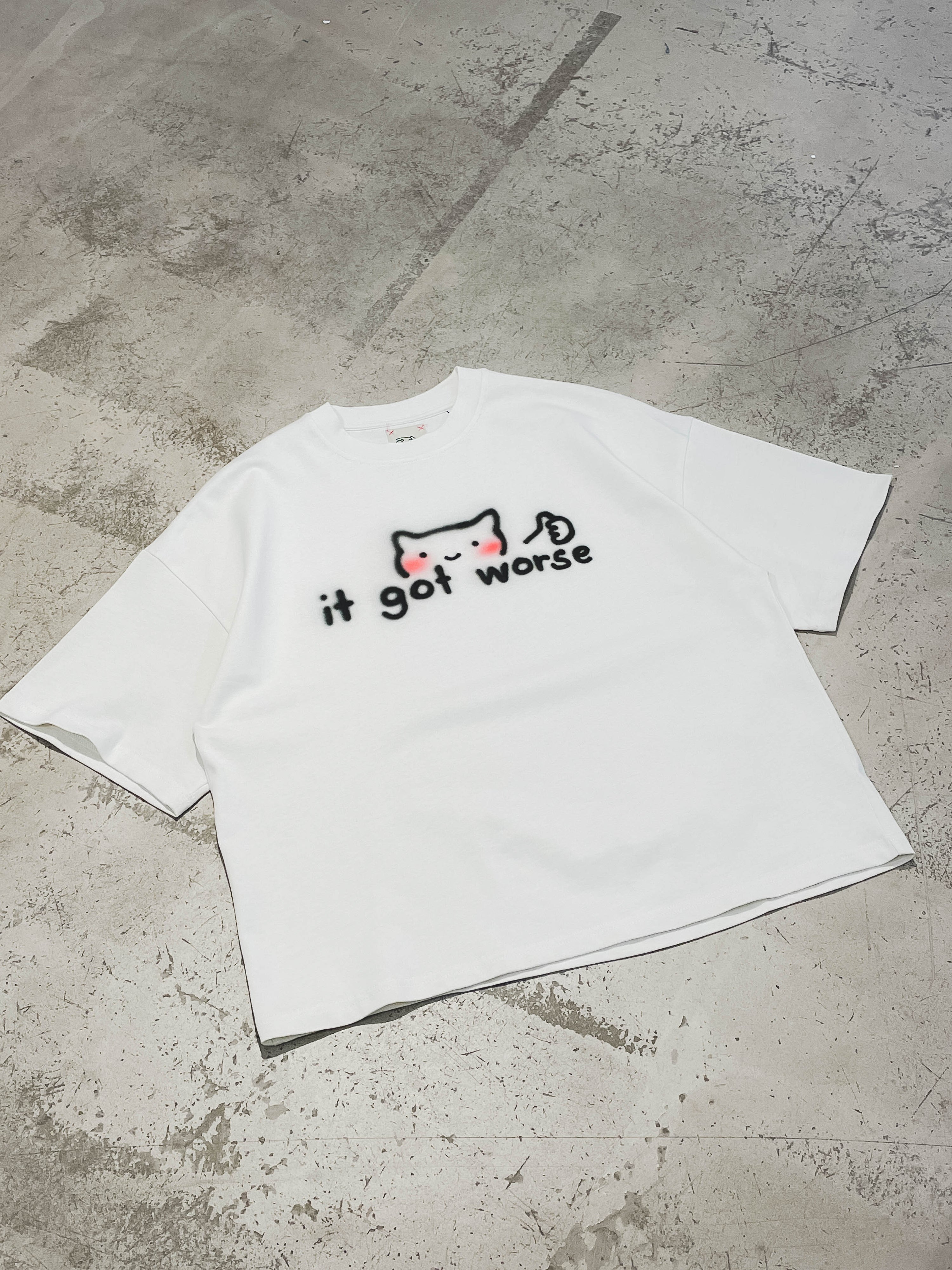 AIRBRUSH TEE IT GOT WORSE 00ctmn