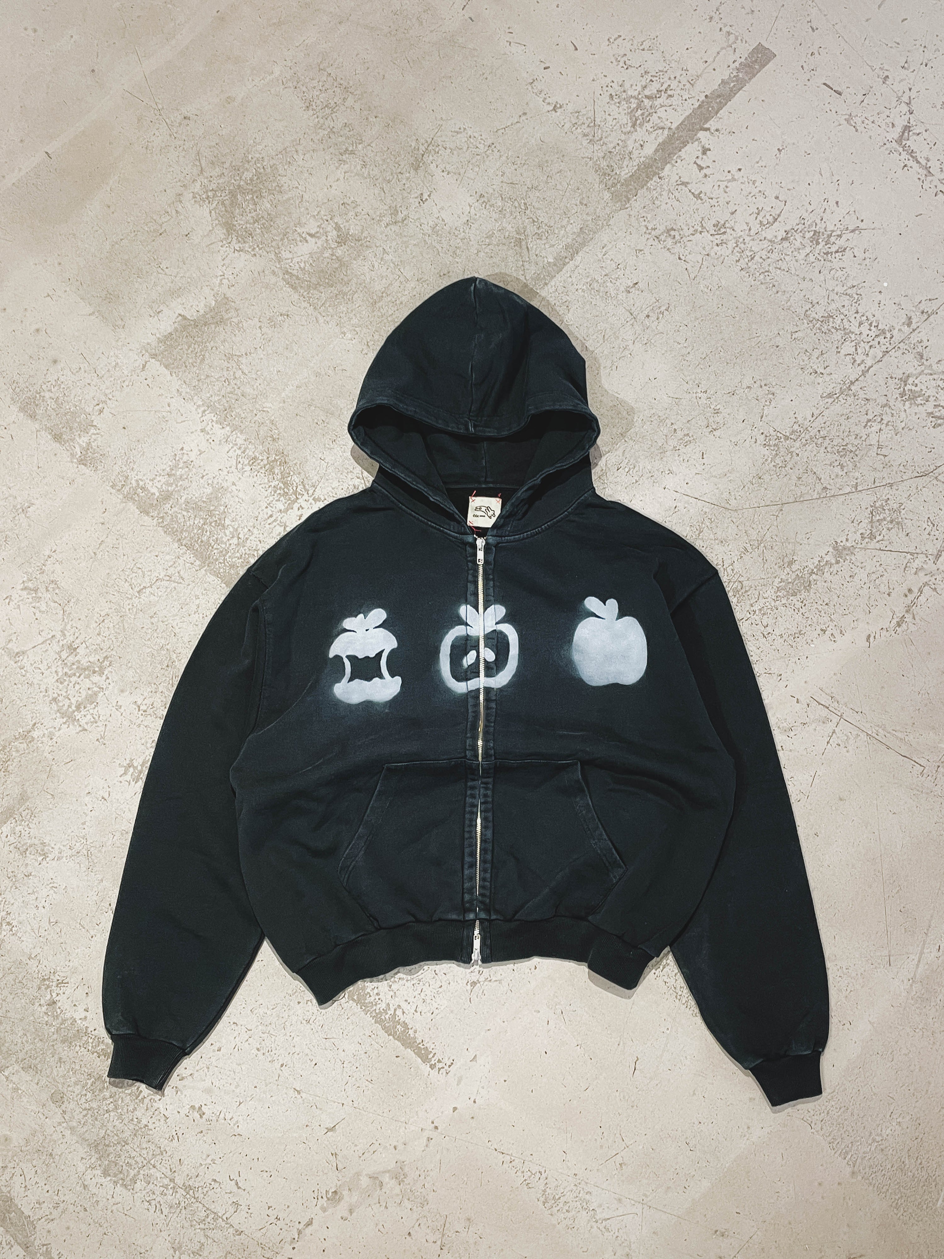 AIRBRUSH HOODIE APPLES 00ctmn