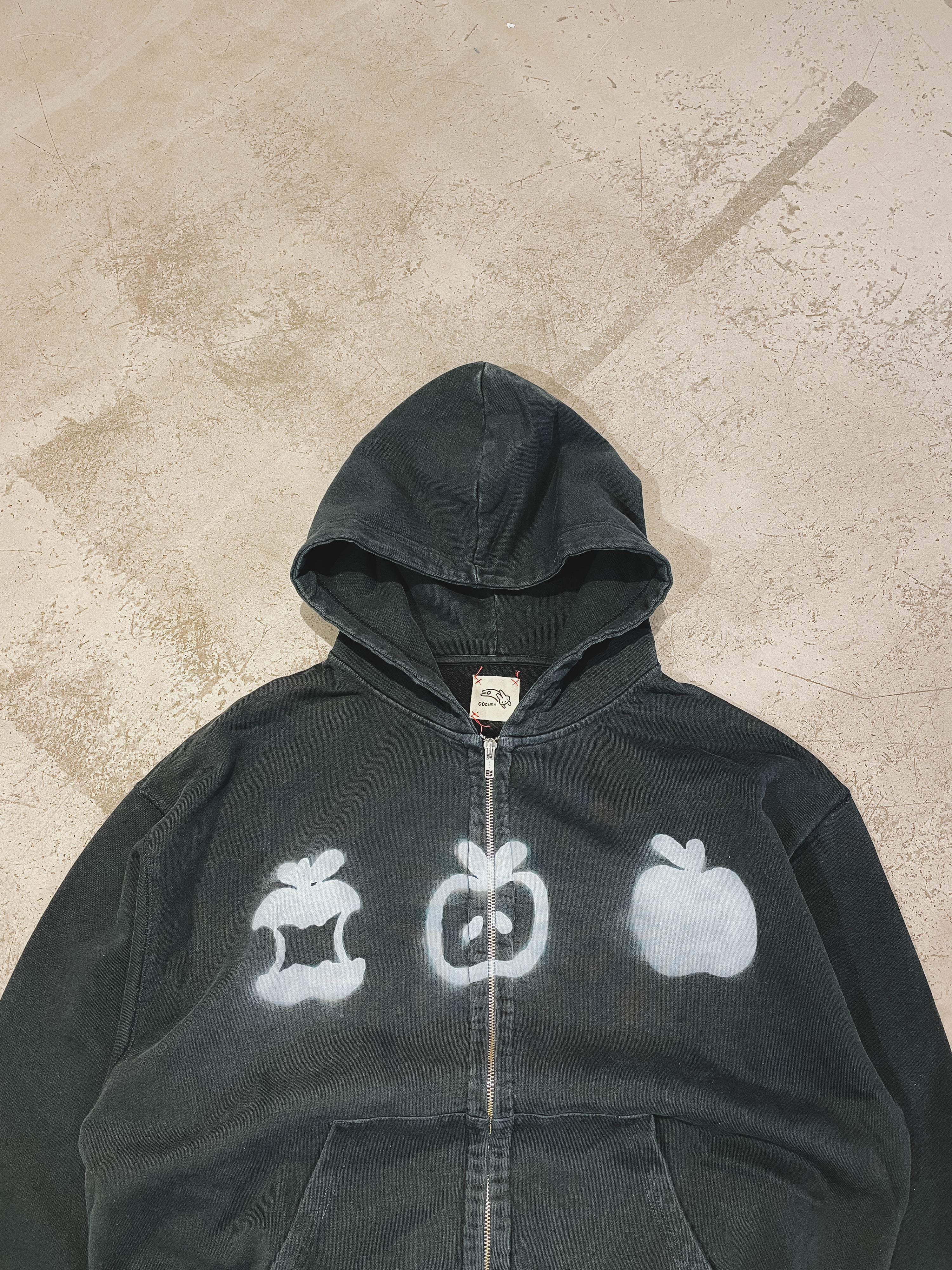 AIRBRUSH HOODIE APPLES 00ctmn
