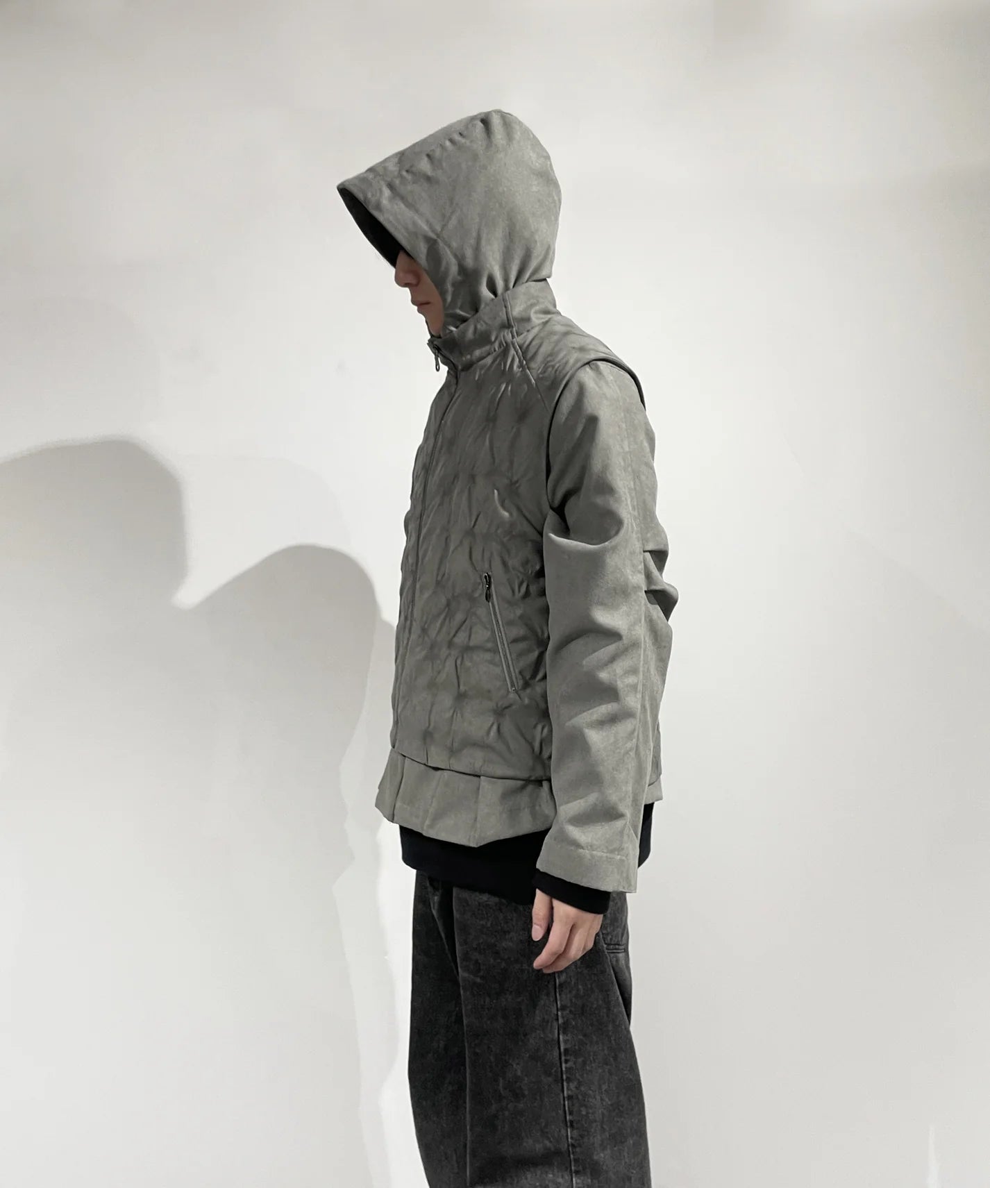 LEAF VEIN SUEDE GRAY Ryaw Japan