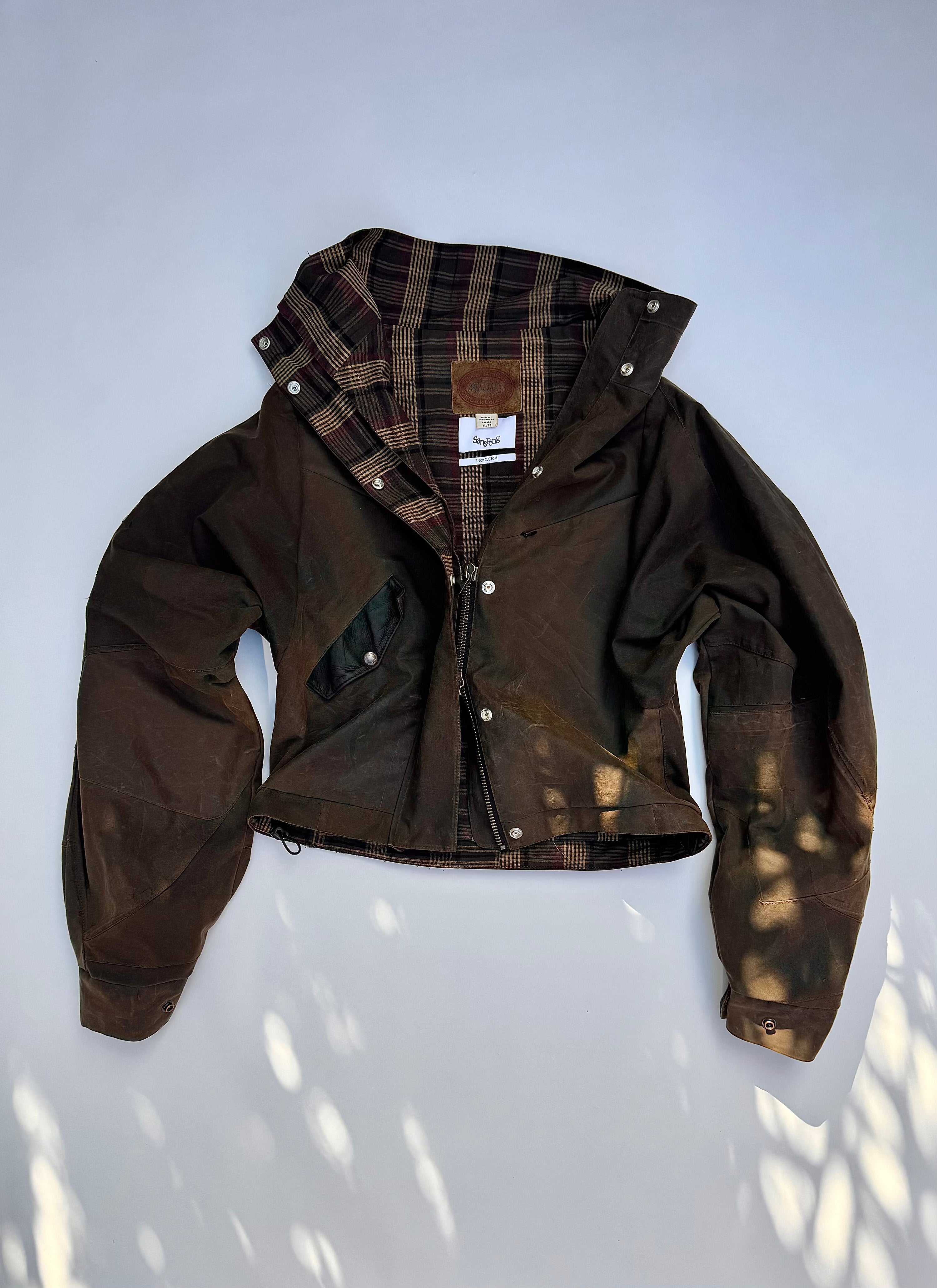 88 Bomber Jacket Brown SansPeng