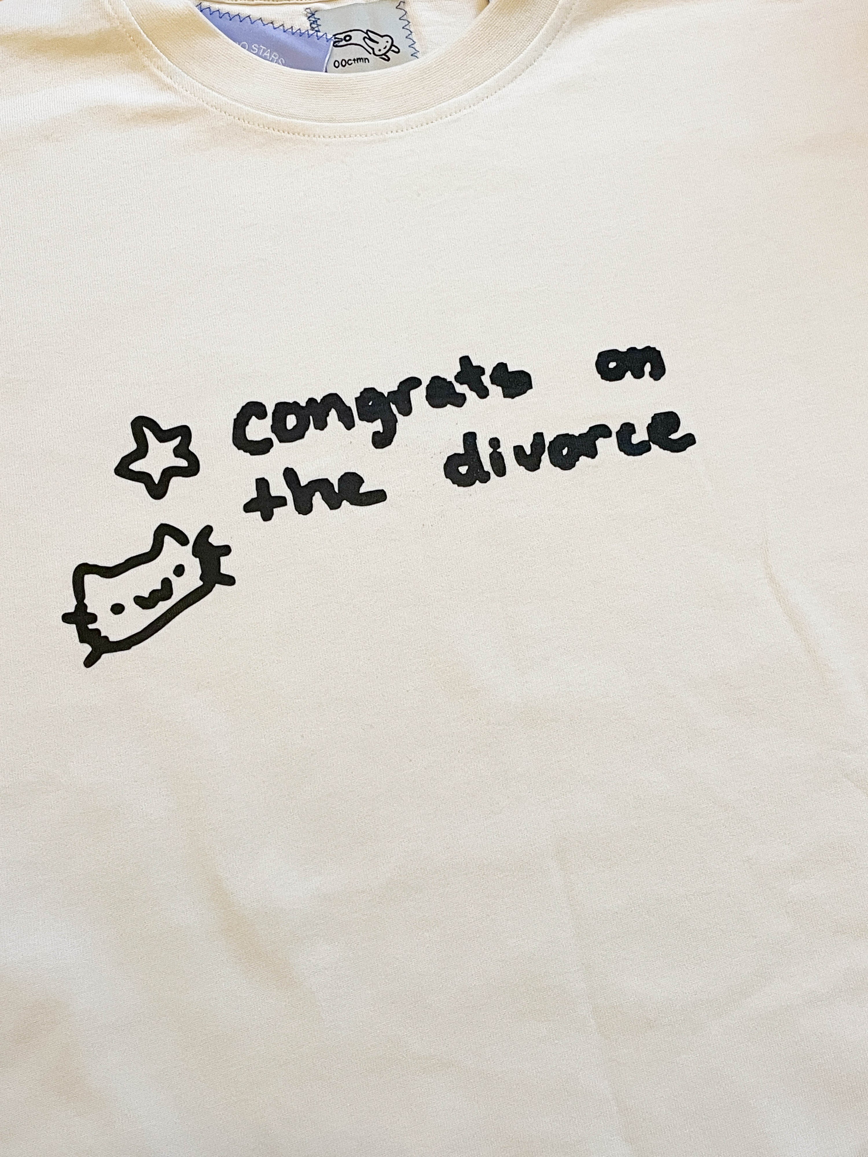 "CONGRATS ON THE DIVORCE" | COLLAB TEE #2 00ctmn