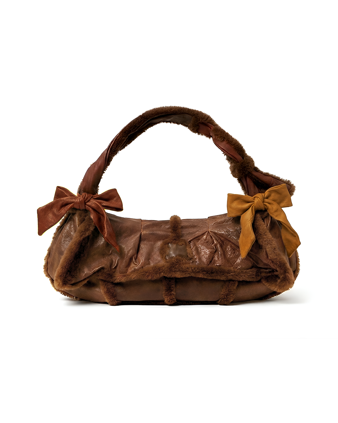 Baguette Bag Maison Lili Brune