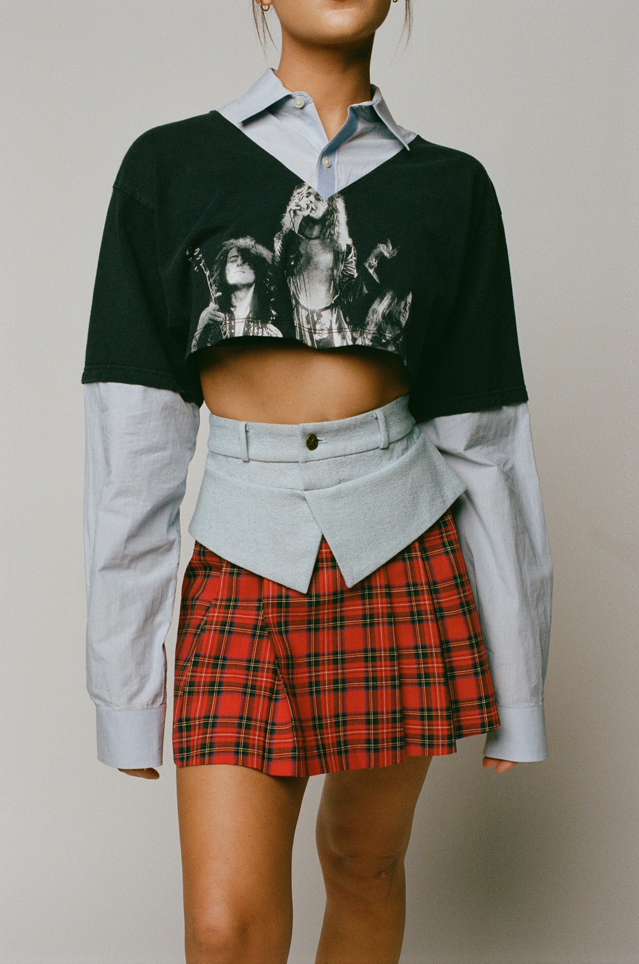 ROXY Pleated Skirt Studio Stars