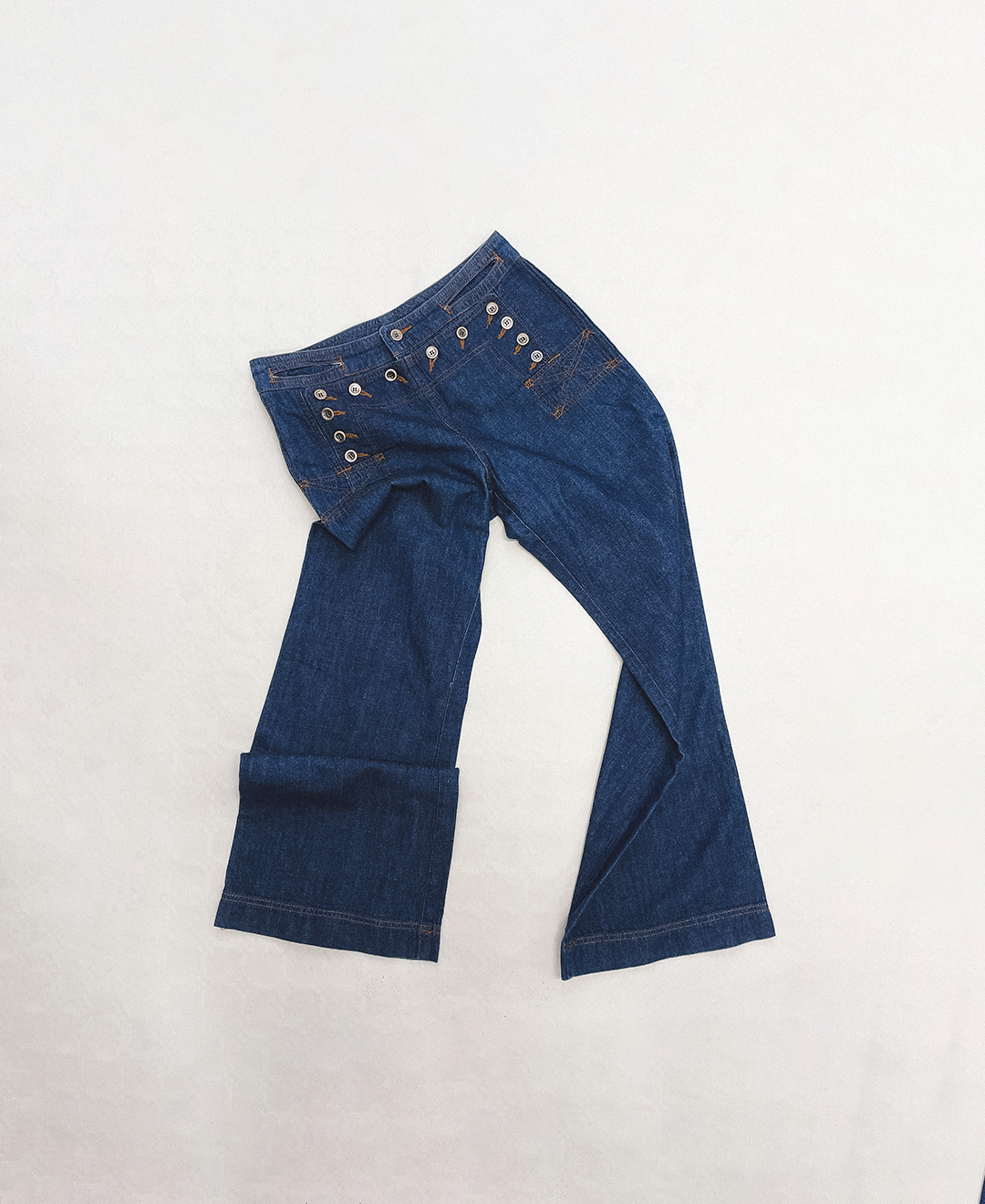 CDG MULTI BUTTON PANTS Before Midnight Vintage