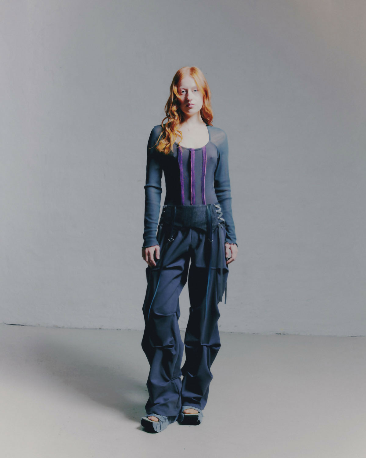 Pantalon Drape NIGHT Halo Labels