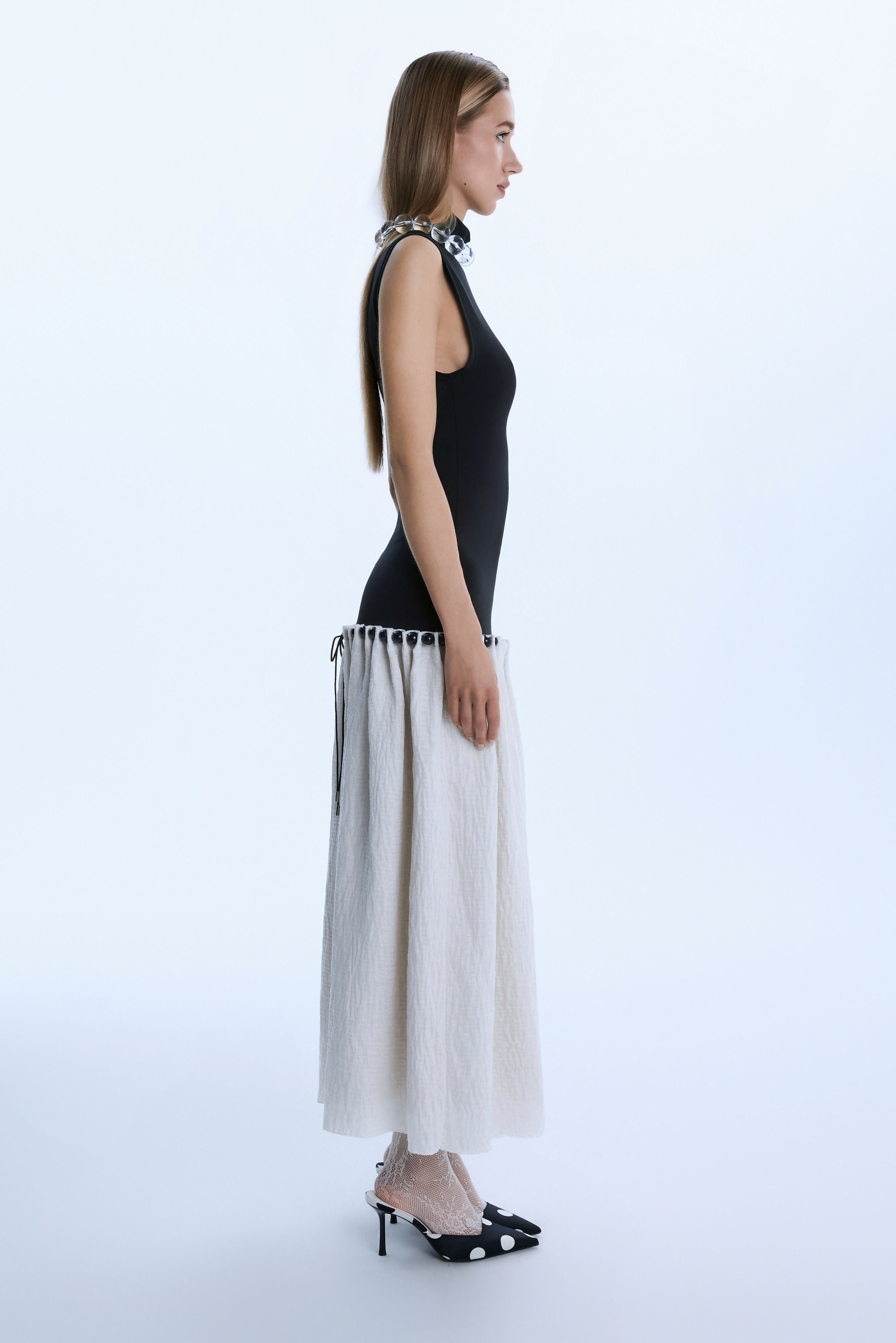 Bead dress / Black Studio Stars