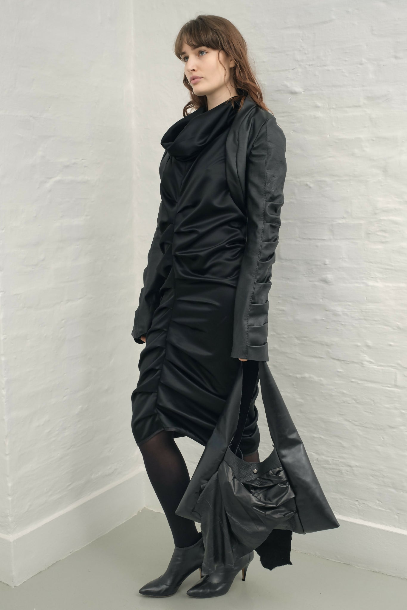 draped dress Sahrt