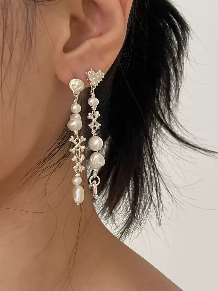 Skull Earrings Studio Stars