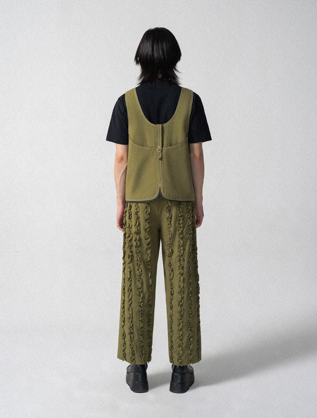 FERN PANTS OLIVE - Studio Stars - khe.hanoi