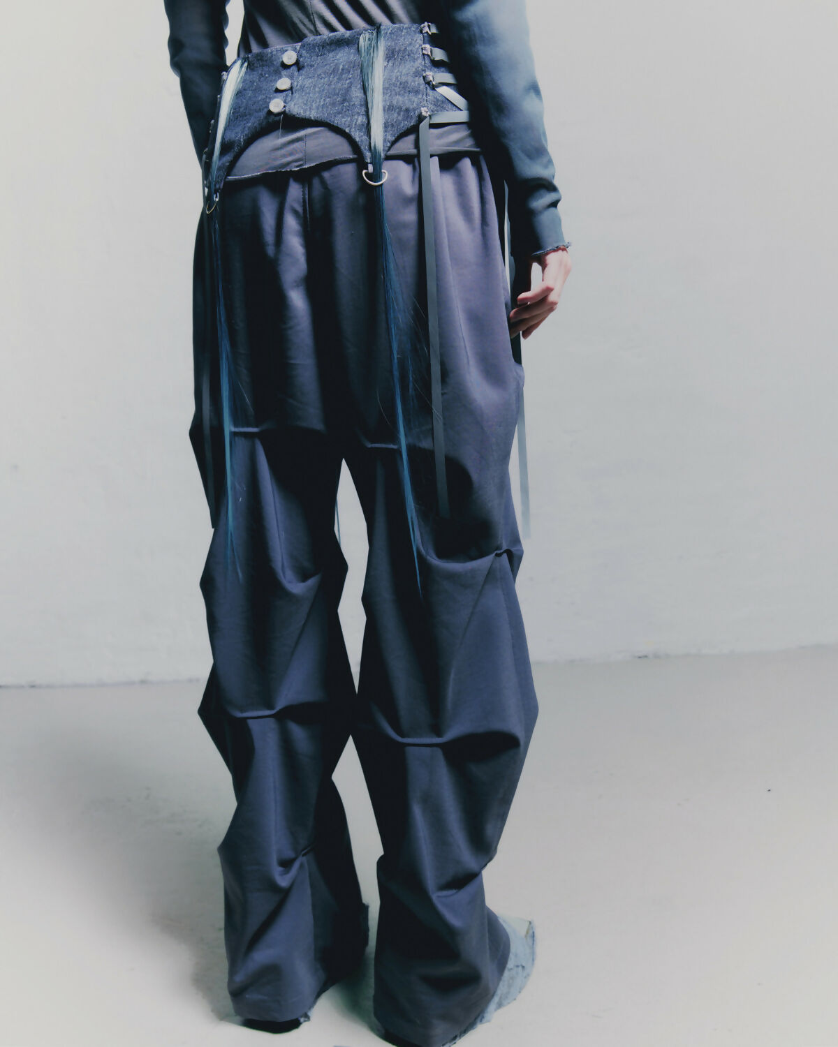 Pantalon Drape NIGHT Halo Labels