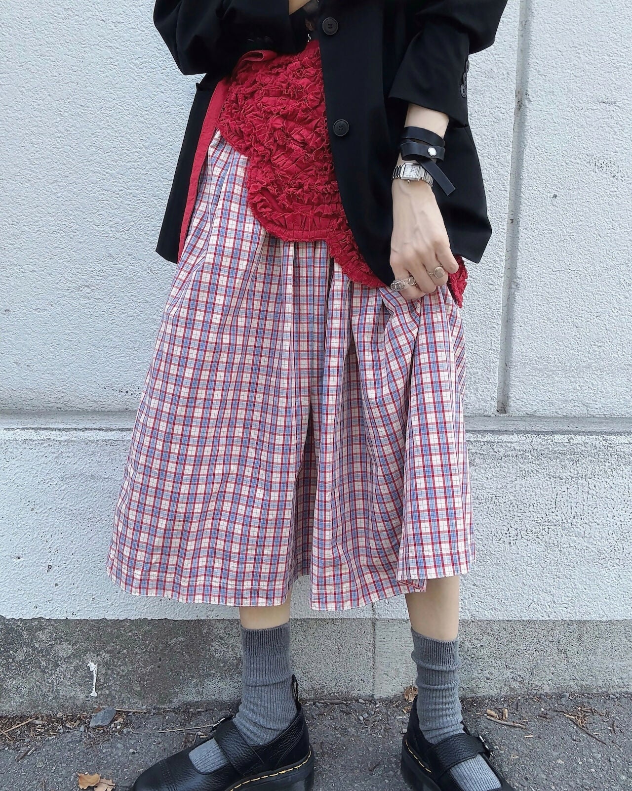 SOLID DECORATION SCALLOP MULTI CLOTH Keiyamaguchi works