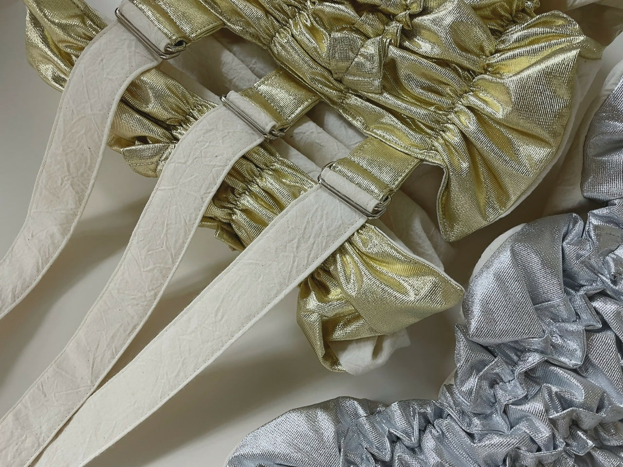 METALLIC COLLAGE TOPS Keiyamaguchi works