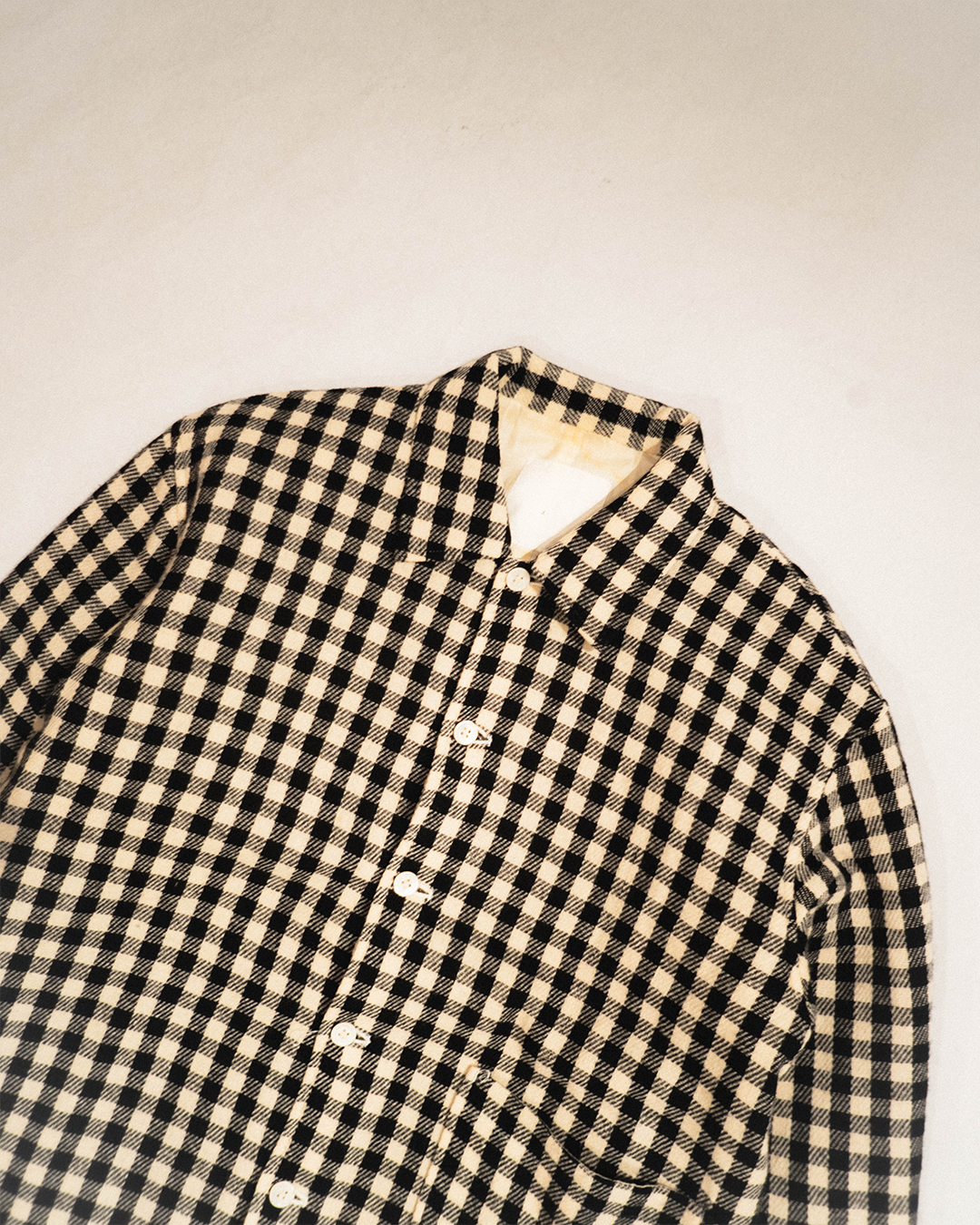 CDG PLAID JACKET Before Midnight Vintage