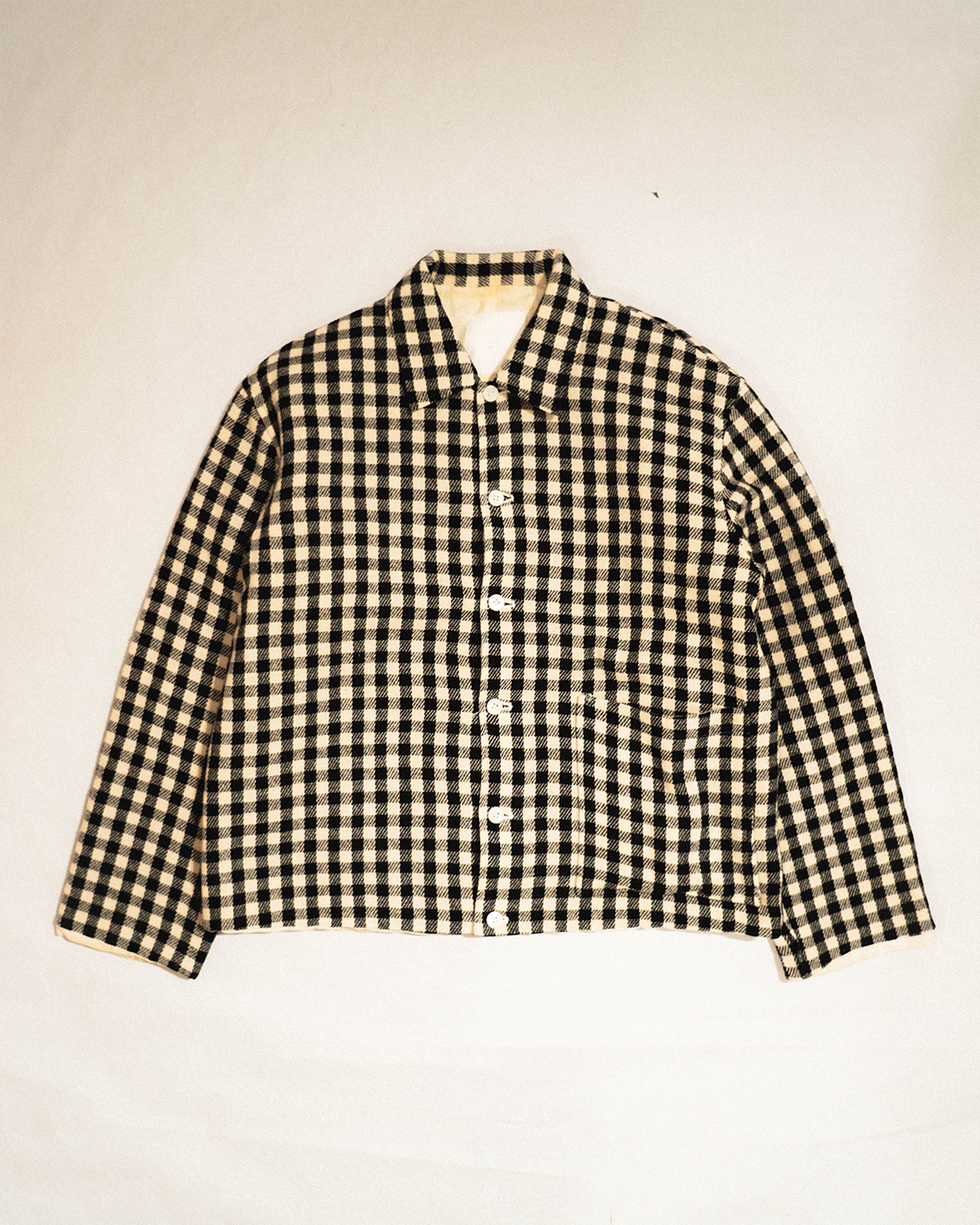 CDG PLAID JACKET Before Midnight Vintage