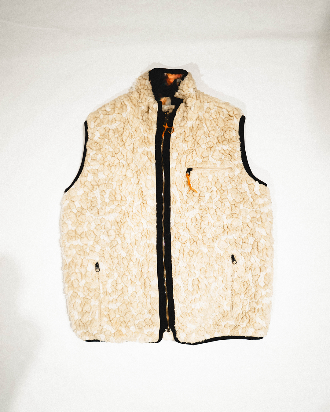 KAPITAL REVERSIBLE VEST Before Midnight Vintage