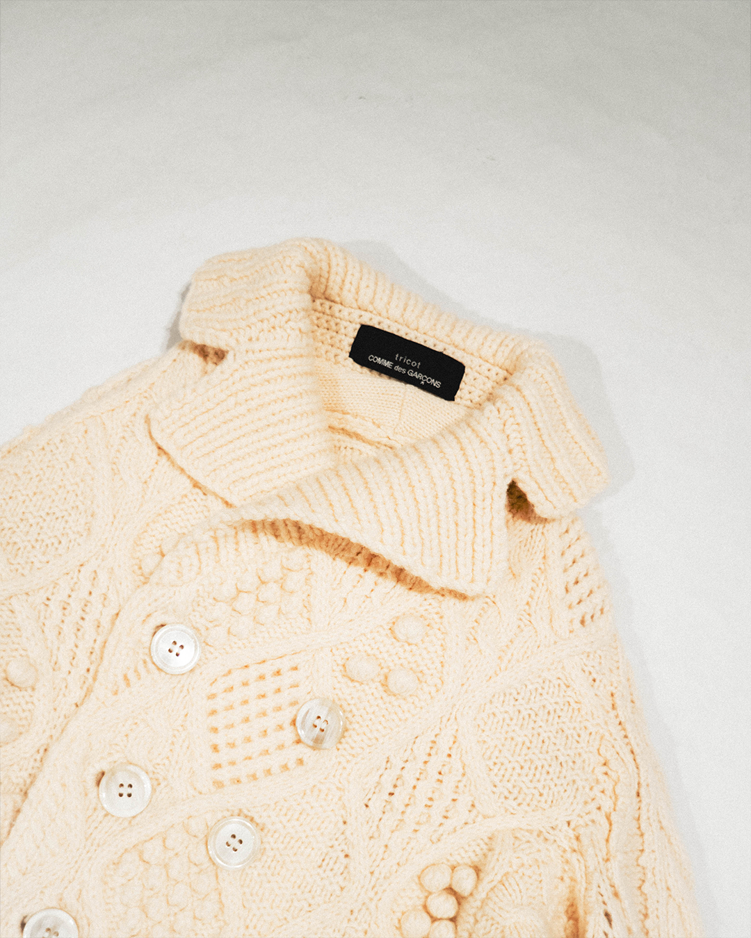 CDG KNIT CARDIGAN Before Midnight Vintage