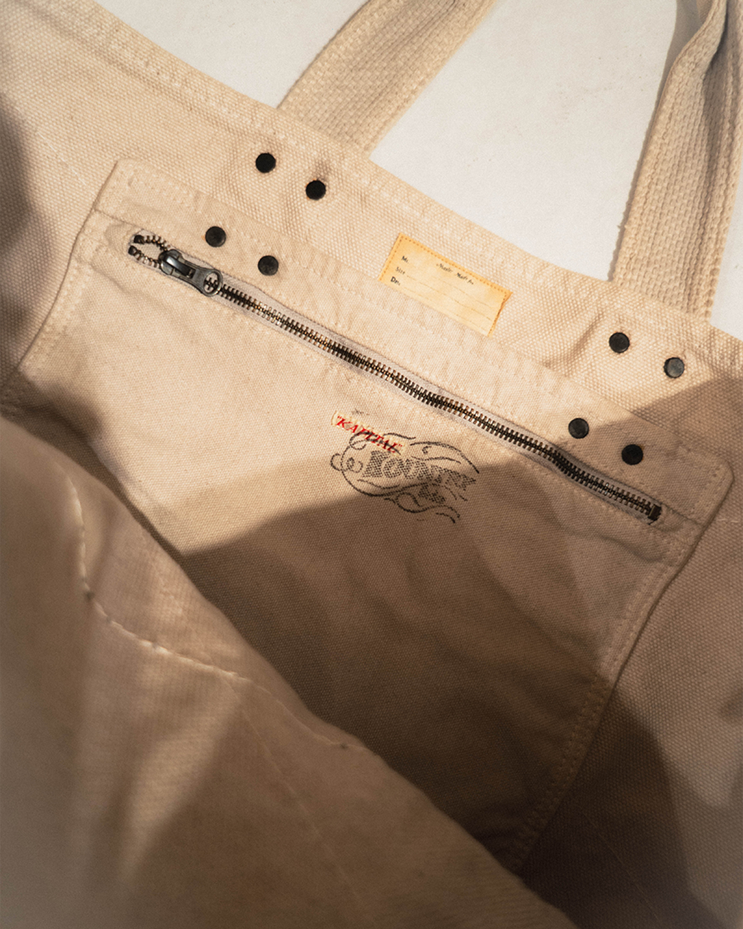 KAPITAL TOTE BAG Before Midnight Vintage