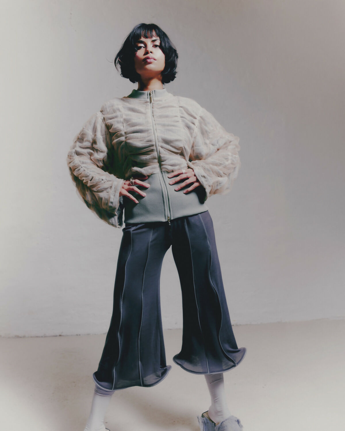 DOUBLET Jacket STORM Halo Labels