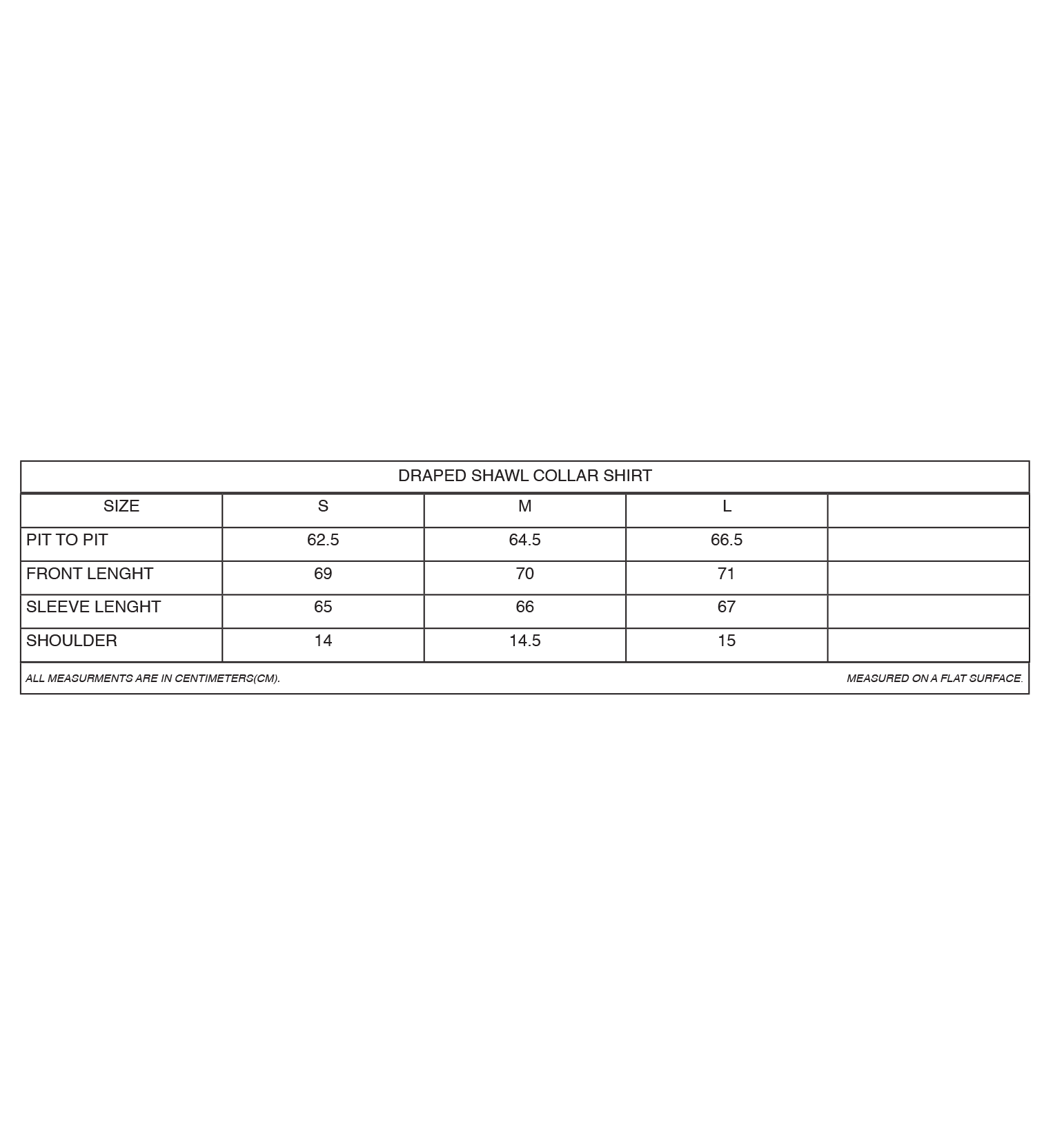 Draped Shawl Collar Shirt Gentle Signs studios (GSS)