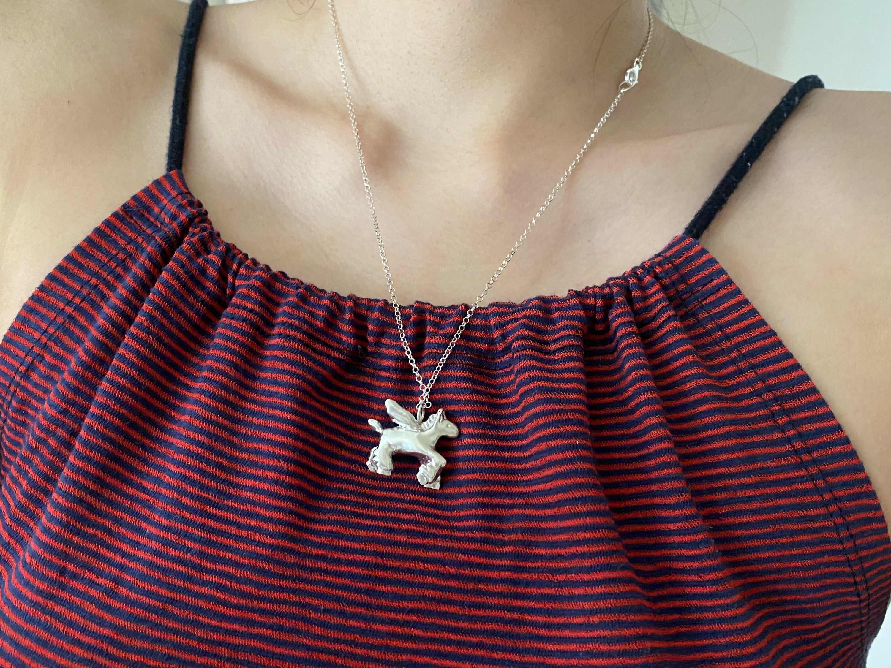 Pony Necklace Studio Stars