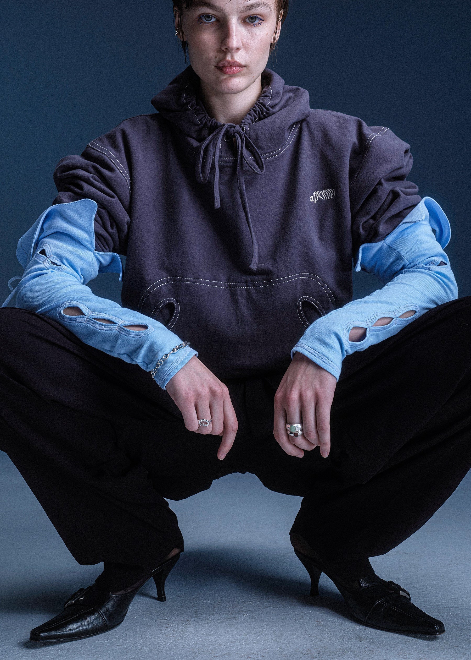 Lyto hoodie Anthracite Studio Stars