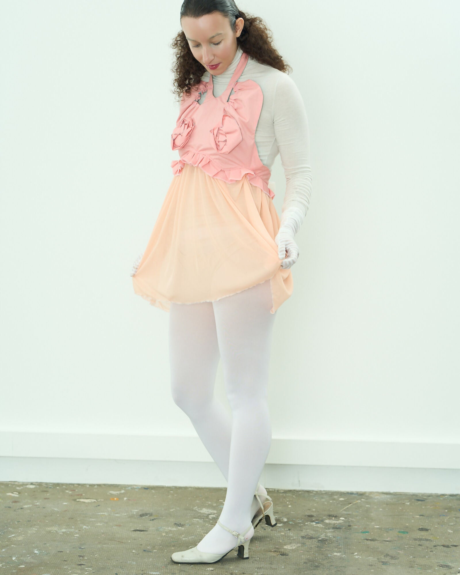 Butterfly Night Dress Maison Lili Brune
