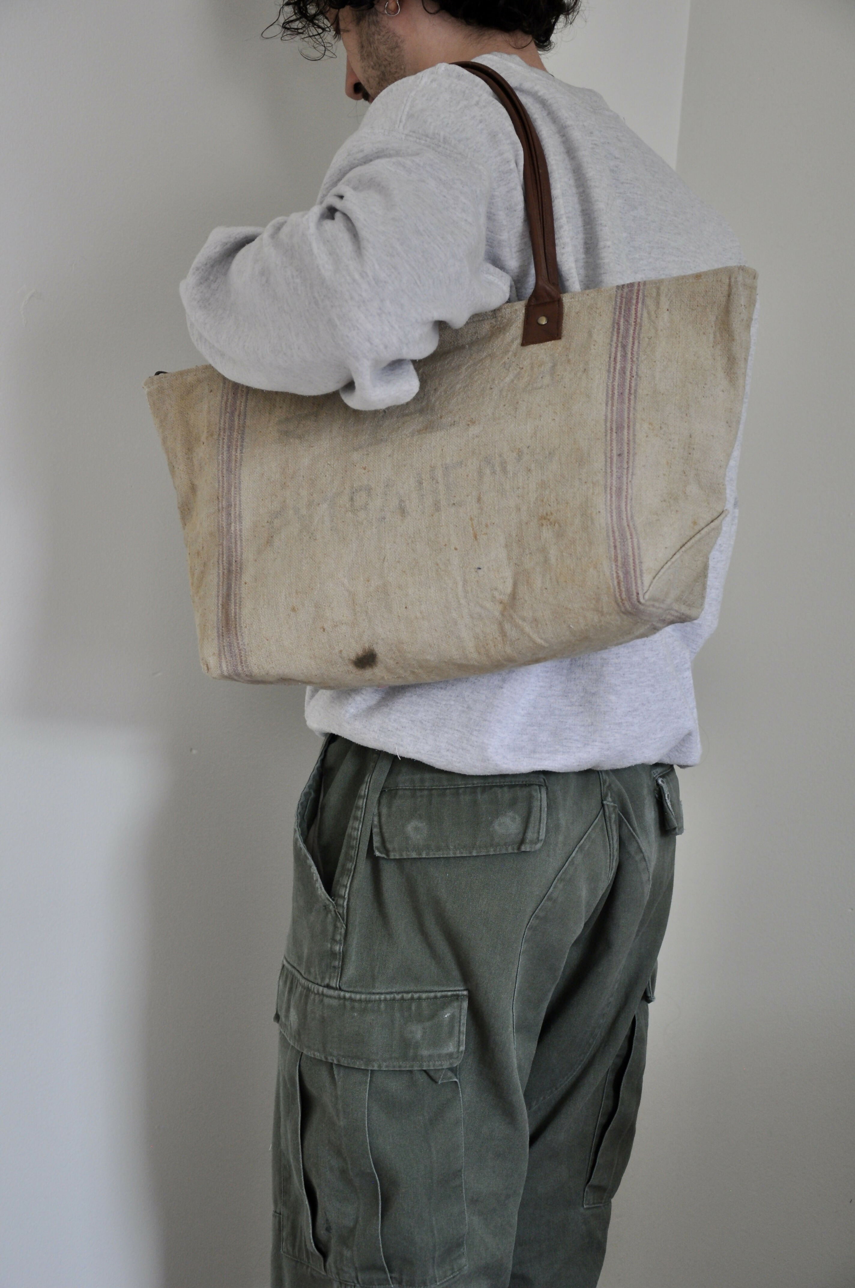 Feed Sack Zipper Tote – 0353 Studio Stars