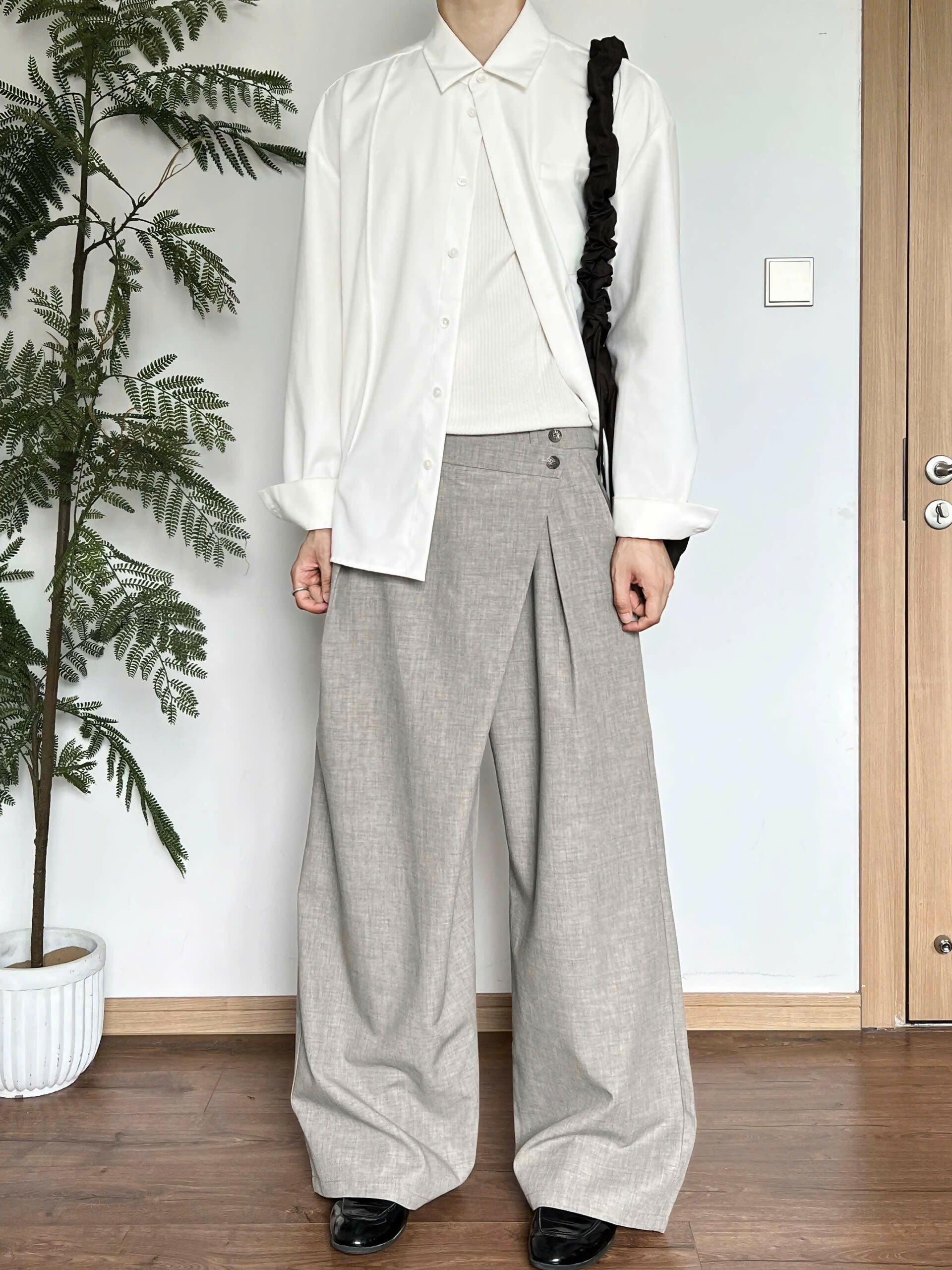 Asymmetric Wrap Pants Studio Stars