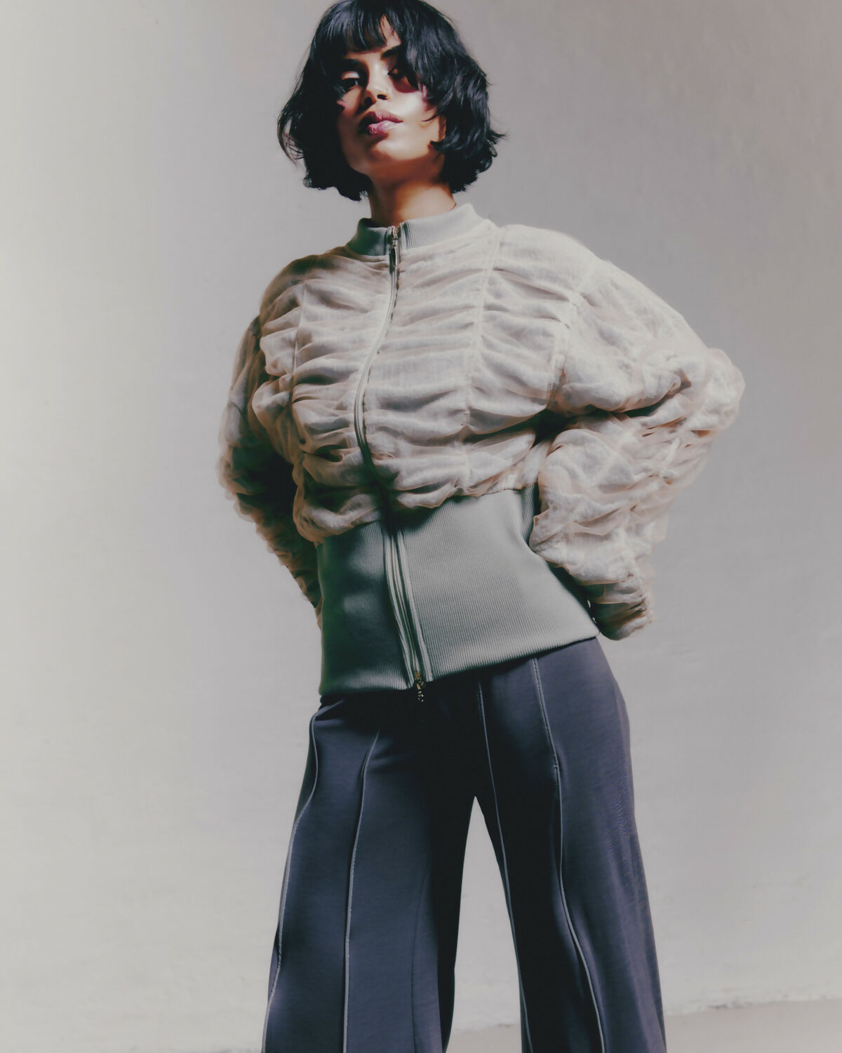 DOUBLET Jacket CLOUD Halo Labels